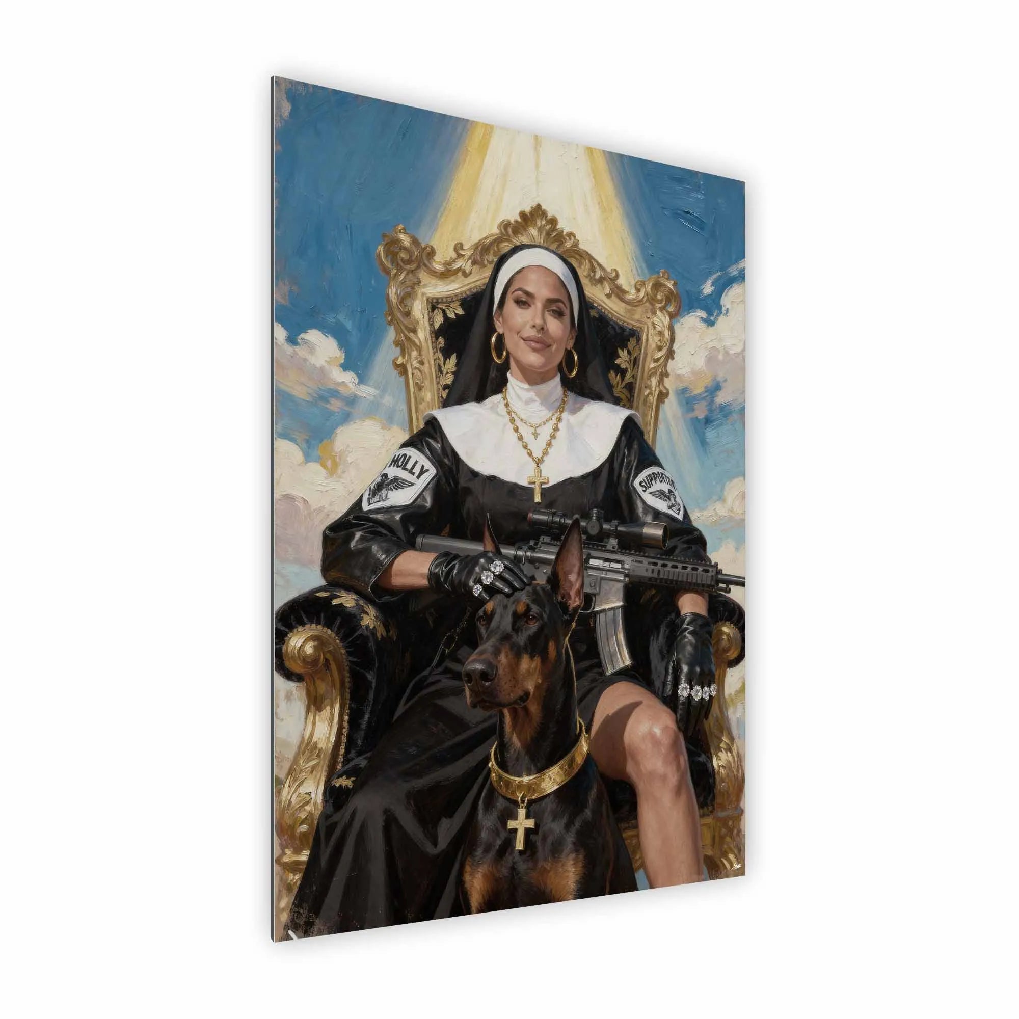 Artist Army Holly Supporter Alu Dibond 2