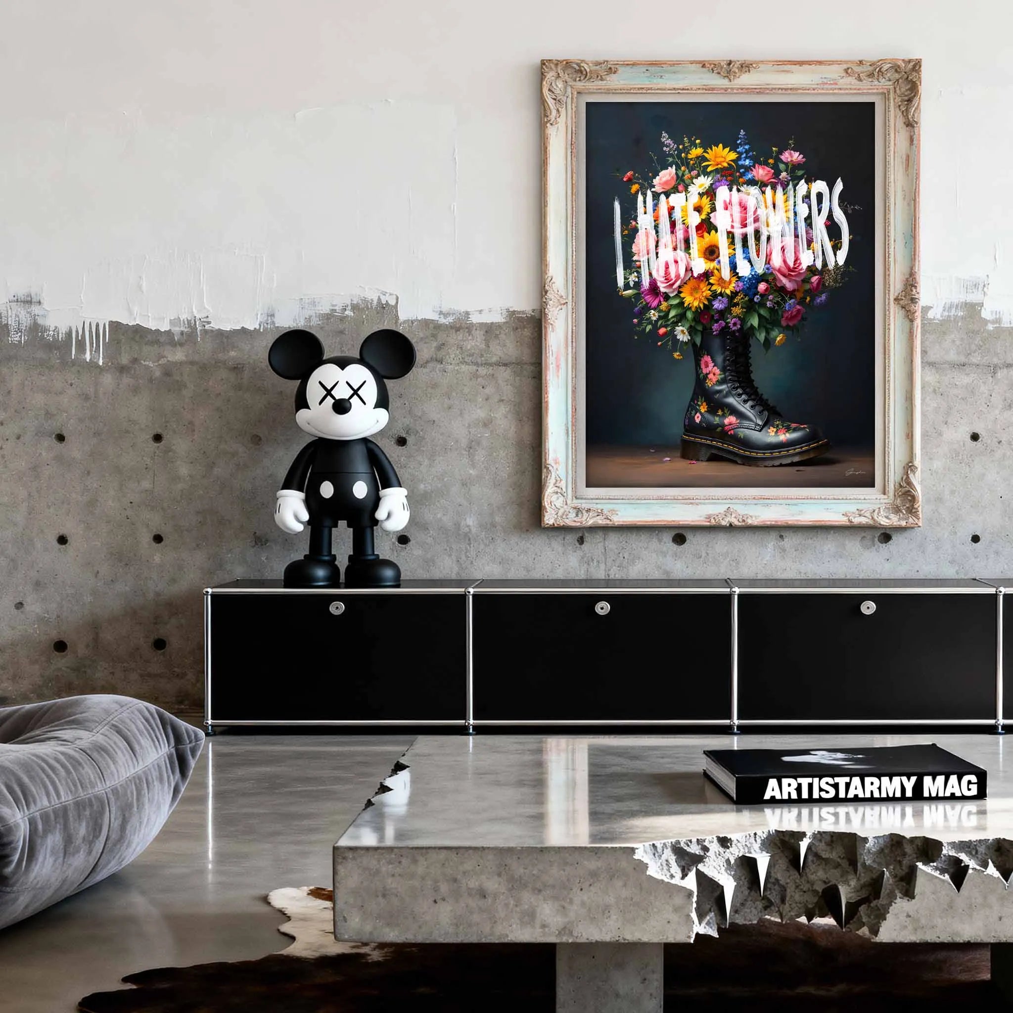 Artist Army I Hate Flowers Poster 3