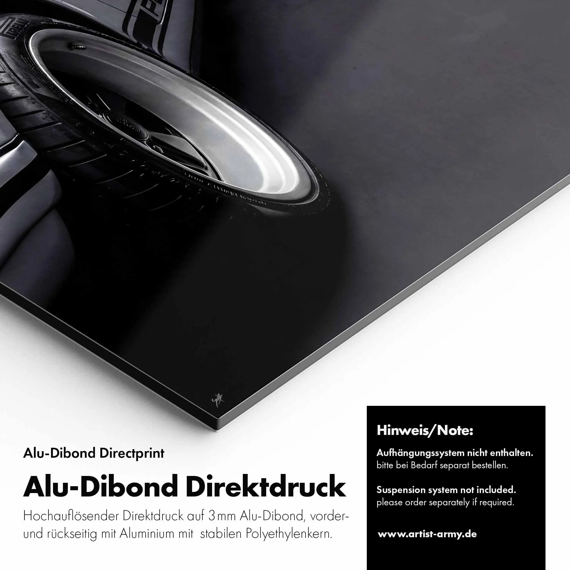 Artist Army Iconic Contour Alu Dibond Detail