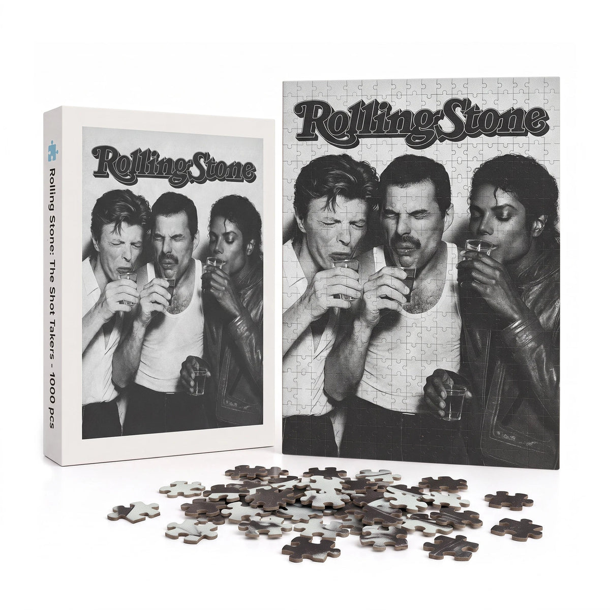 Icons Only – Michael Jackson, Freddie Mercury & David Bowie Puzzle