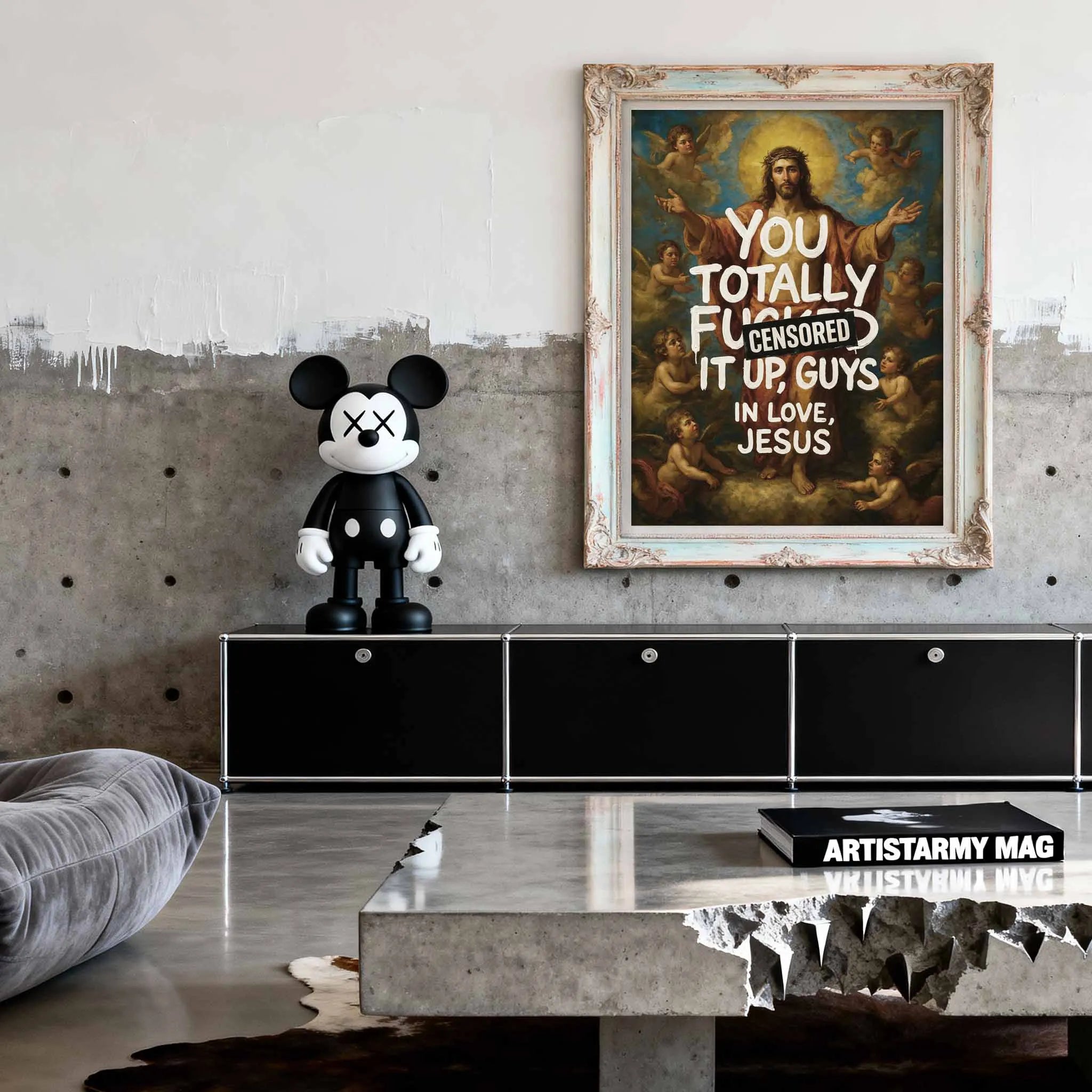 Artist Army Jesus Says Poster 3