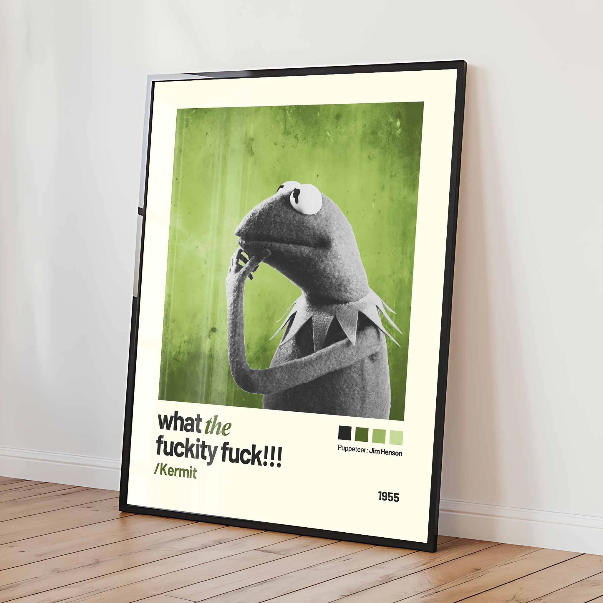 Artist Army Kermit Fuckity Fuck Poster 2