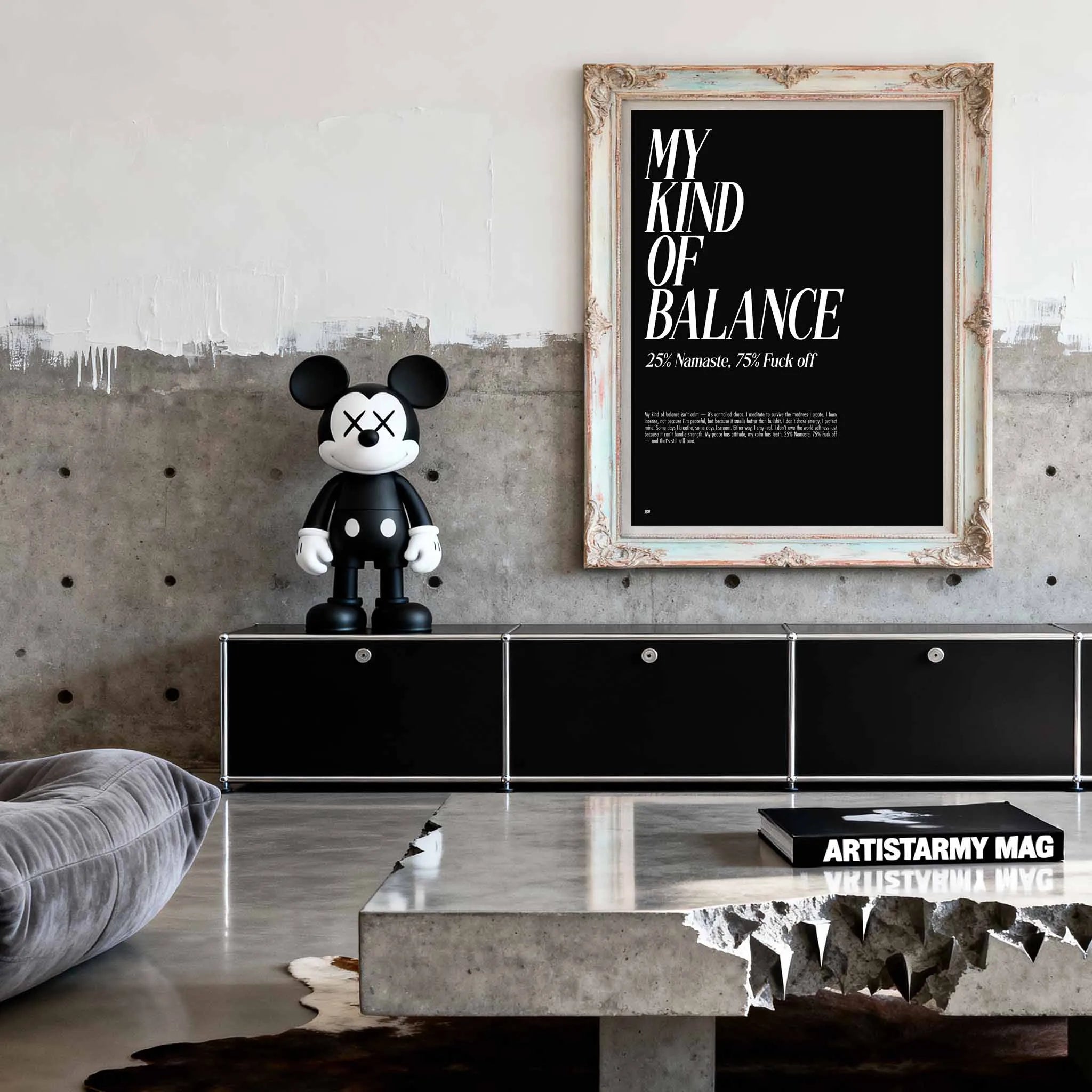 Artist Army Kind Of Balance Poster 3