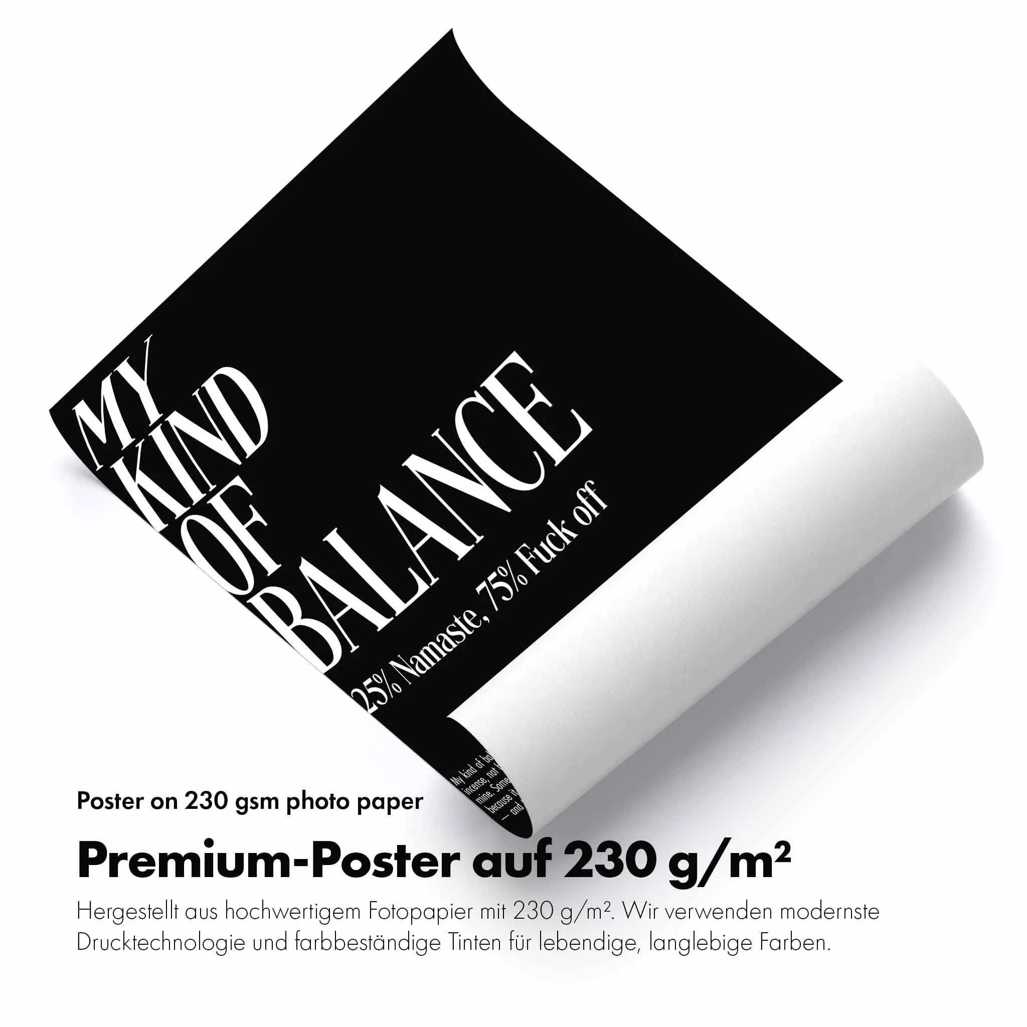 Artist Army Kind Of Balance Poster 4