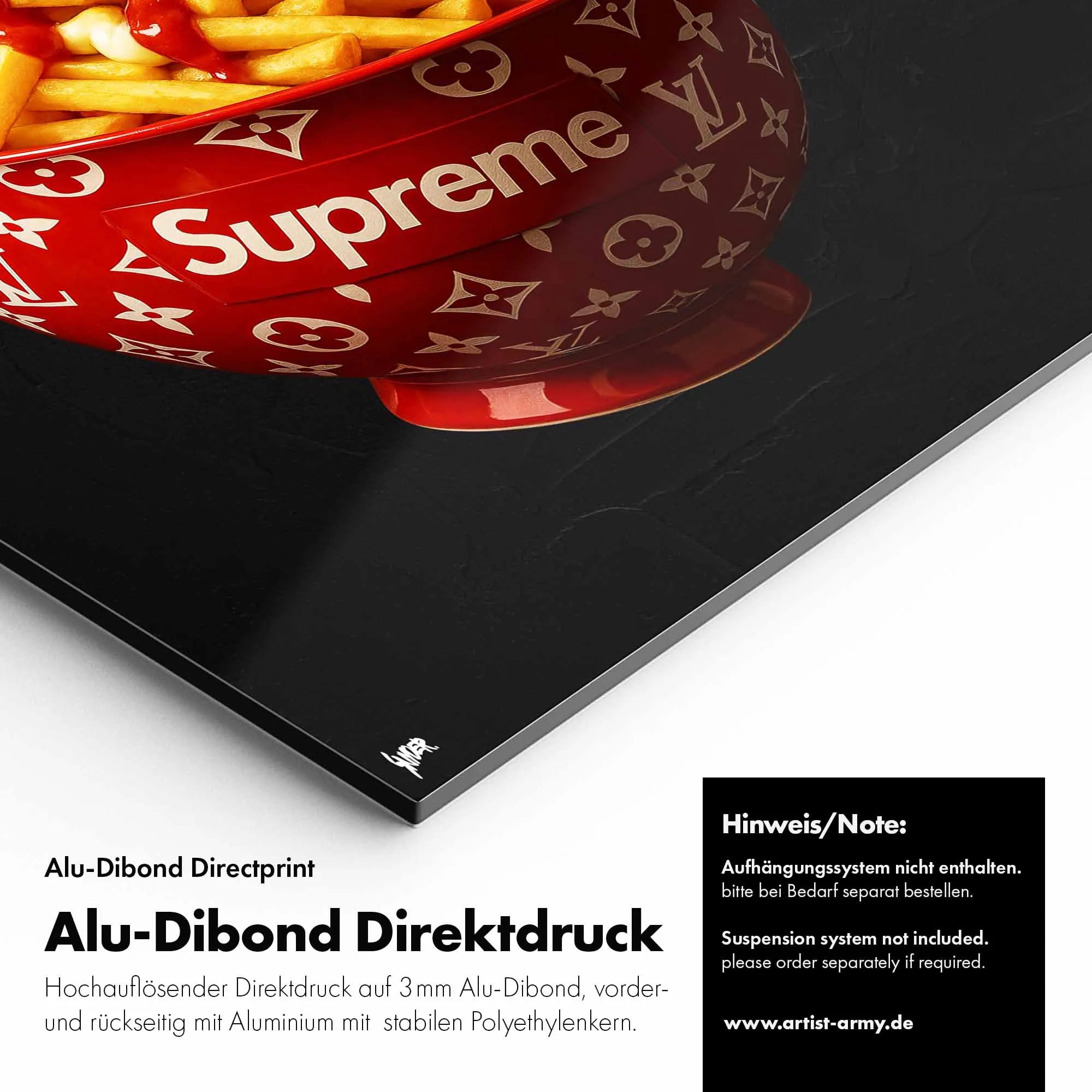 Artist Army Last Supper Alu Dibond Detail