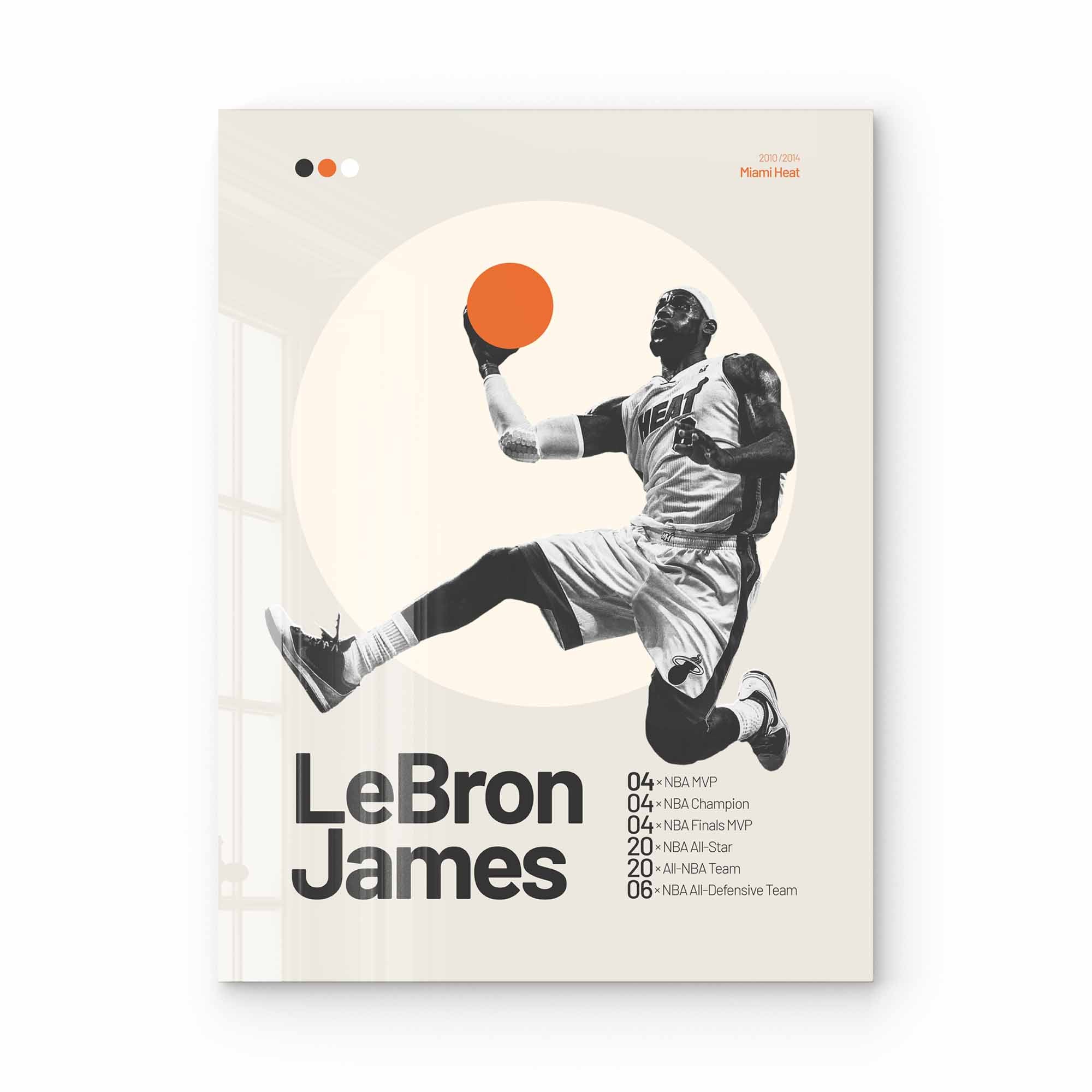 Artist Army Lebron James Acrylglasbild 1