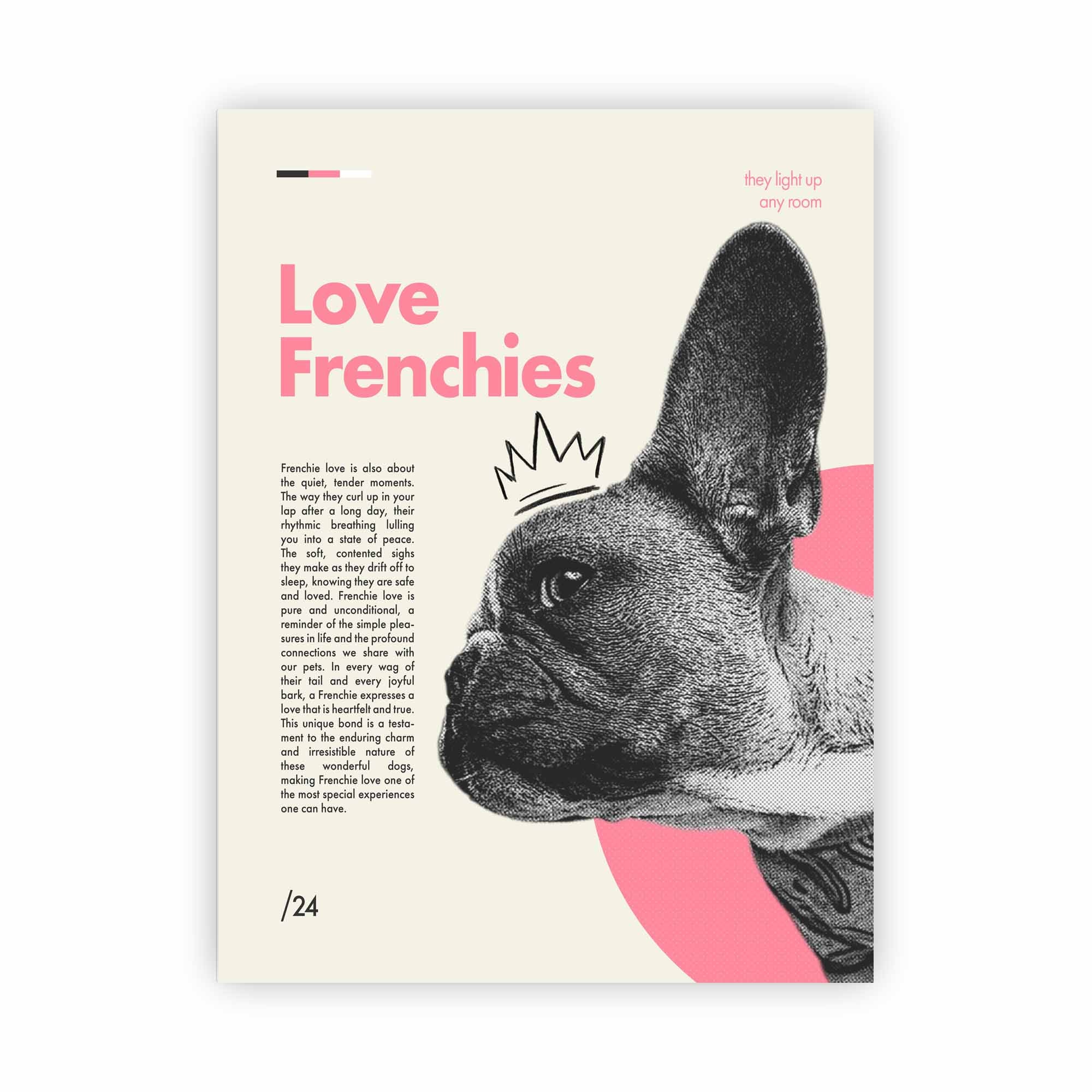 Artist Army Love Frenchies Alu Dibond 1