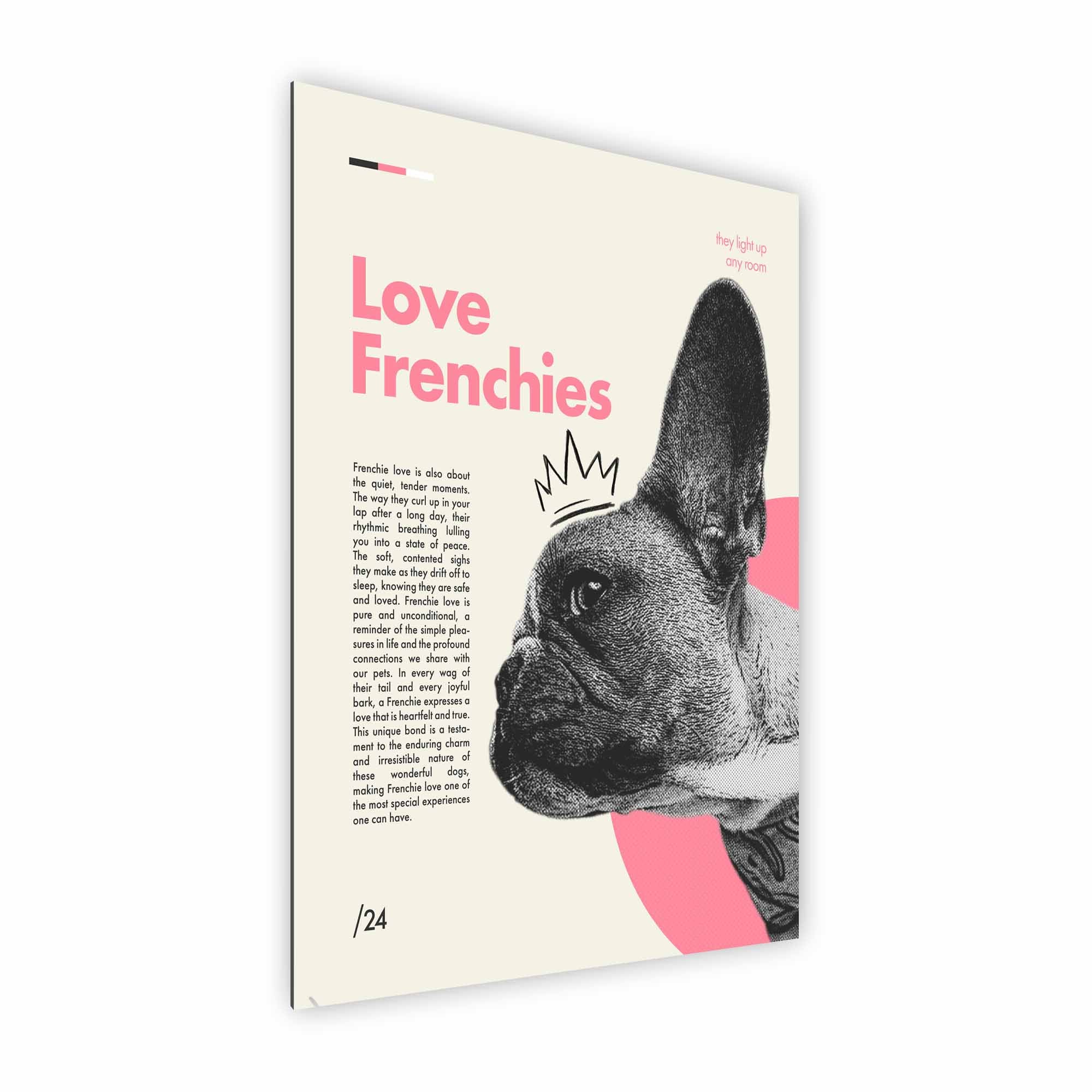 Artist Army Love Frenchies Alu Dibond 2