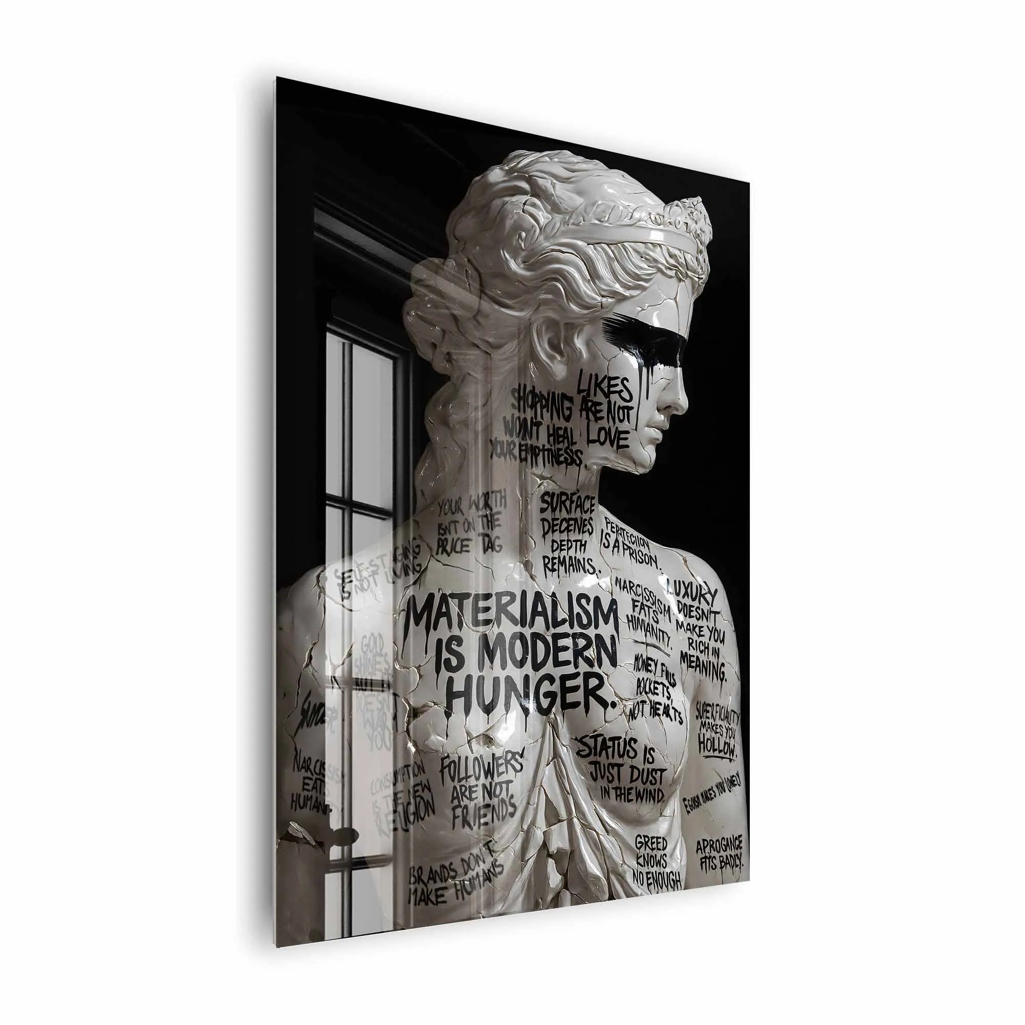 Artist Army Materialism Is Modern Hunger Acrylglasbild 2