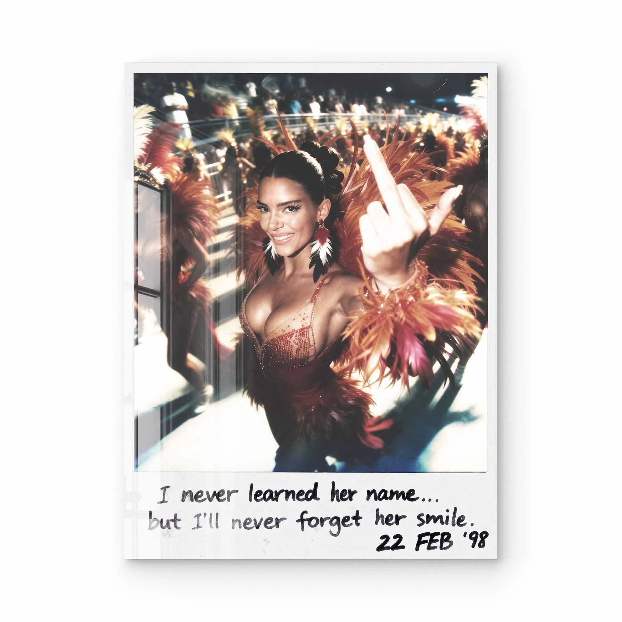 Artist Army Never Forget Her Smile Acrylglasbild 1