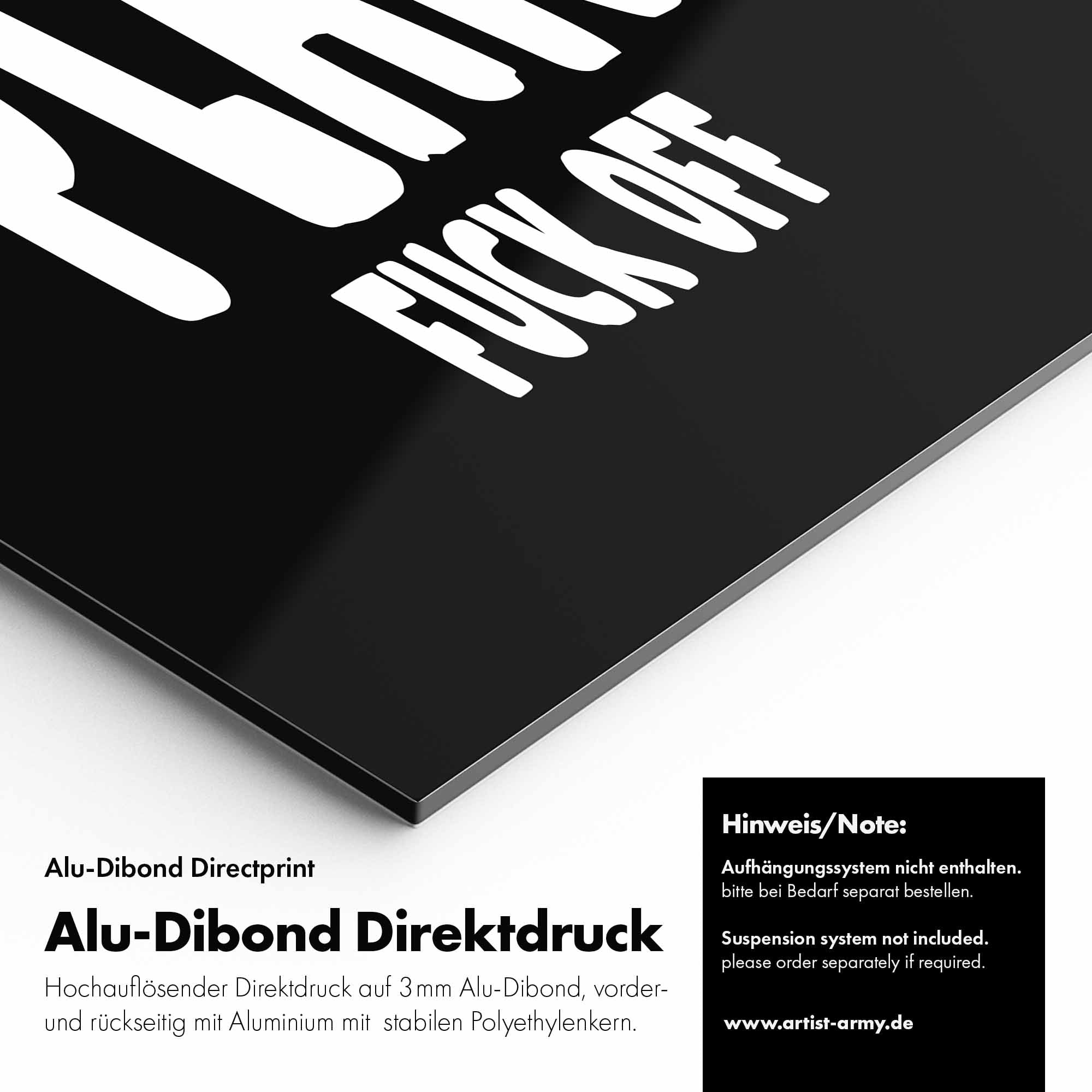 Artist Army New Plan Alu Dibond Detail