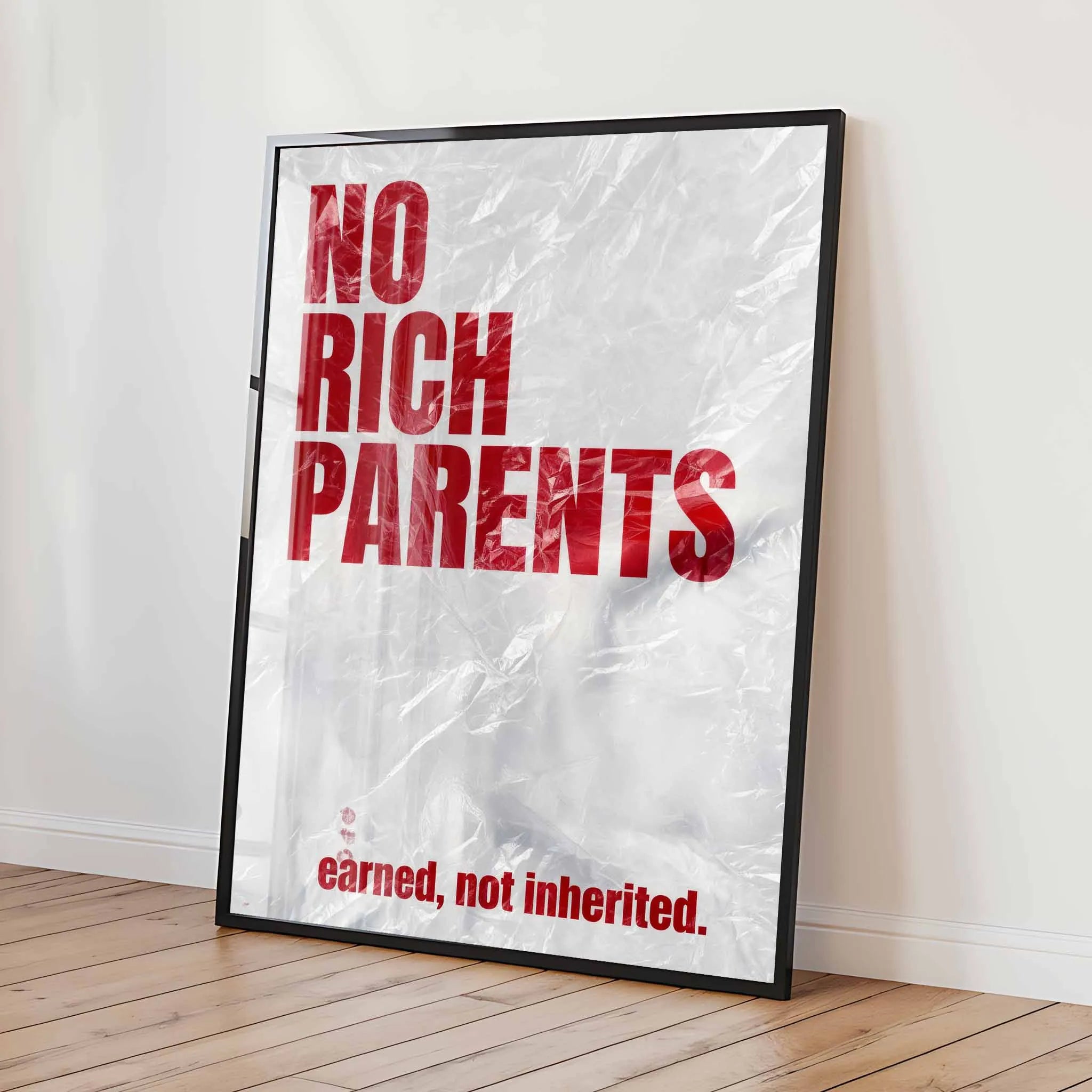 Artist Army No Rich Parents Poster 2