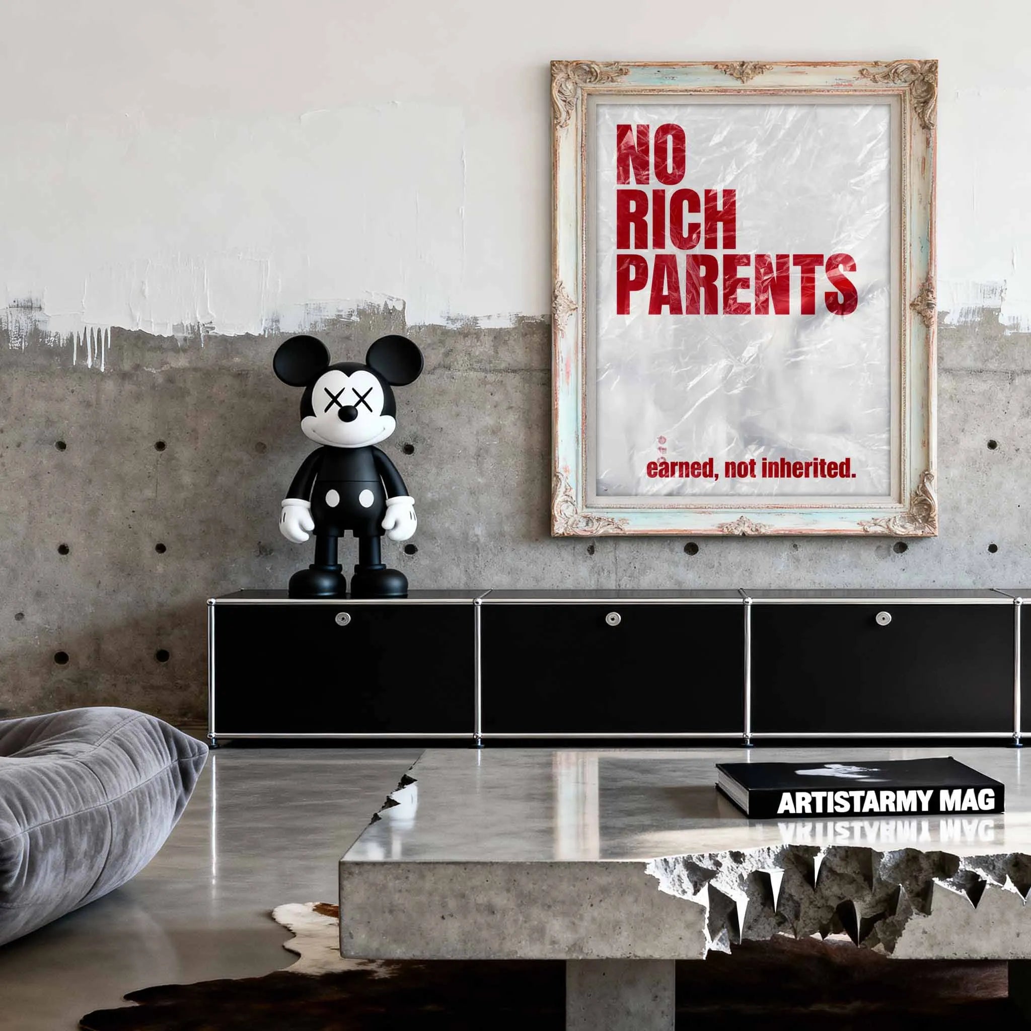 Artist Army No Rich Parents Poster 3