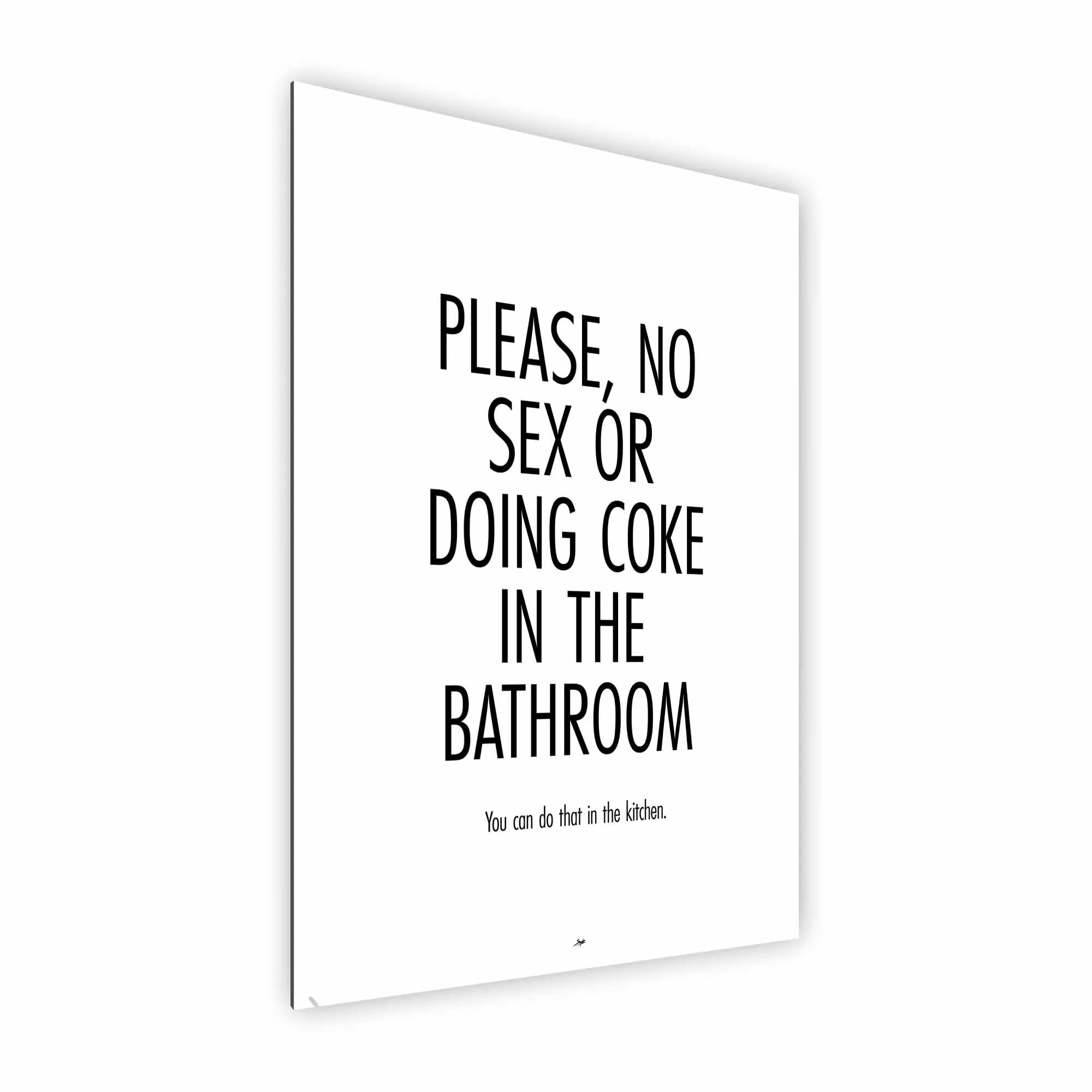 Artist Army No Sex Alu Dibond 2