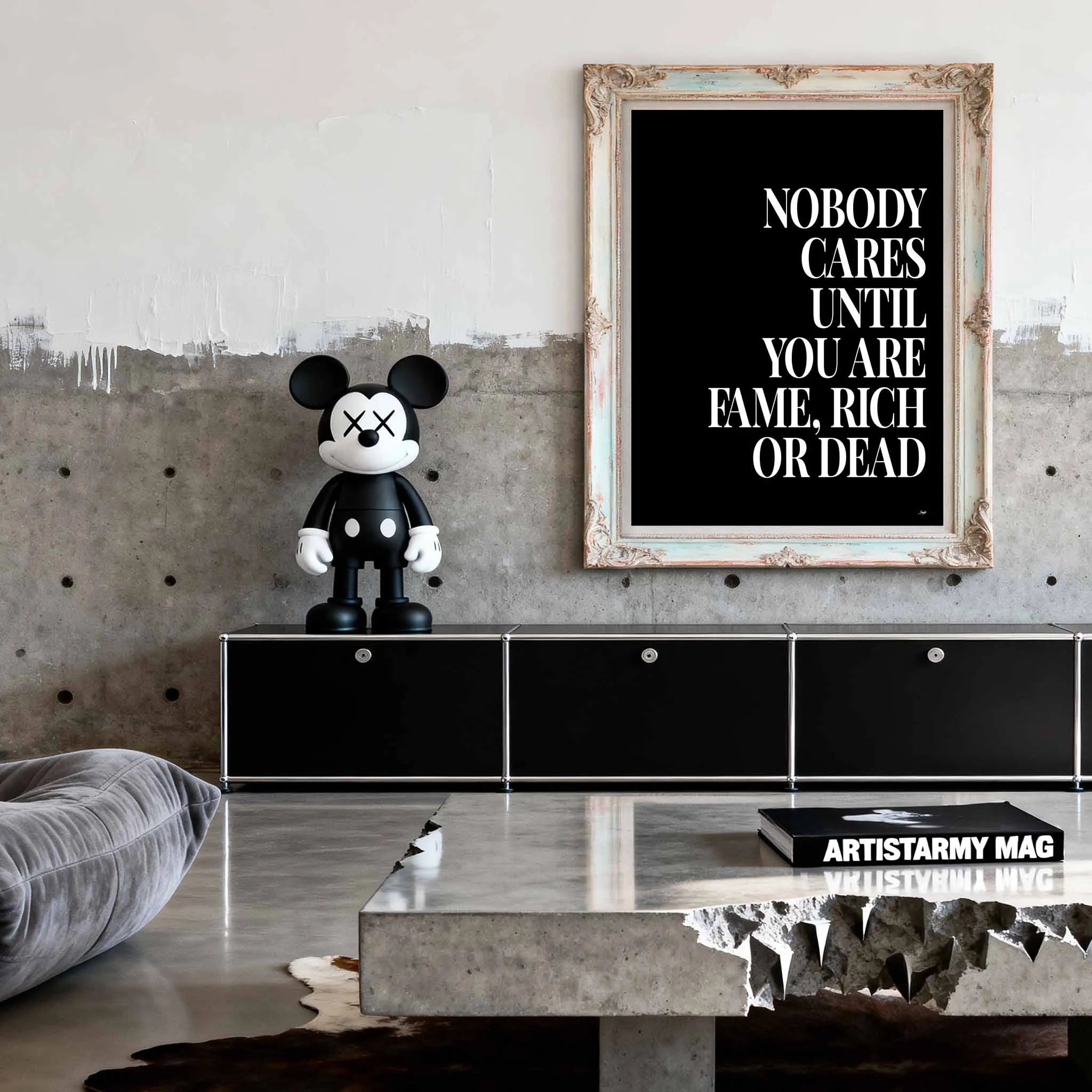 Artist Army Nobody Cares Poster 3