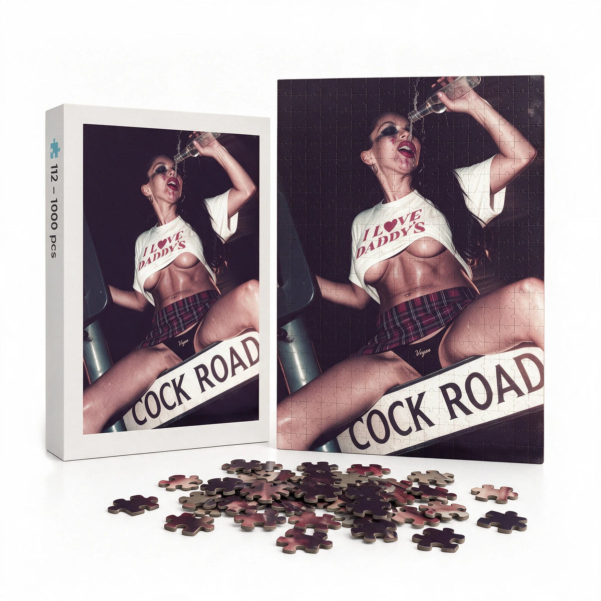 Normal Friday with Ruby – Retro Fotografie Puzzle & Kunstpuzzle merchOne