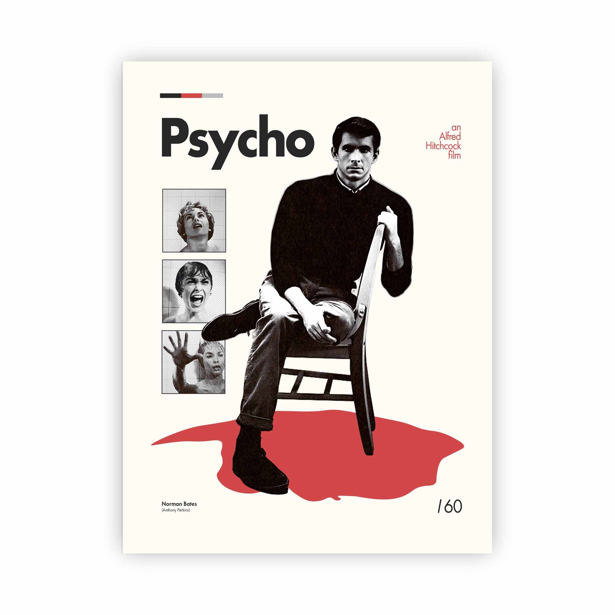 Artist Army Norman Bates Psycho Alu Dibond 1