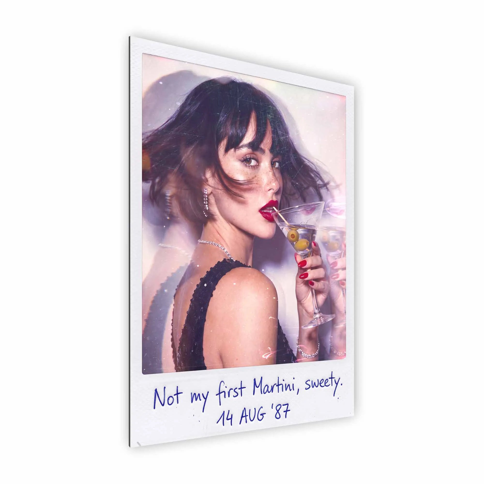 Artist Army Not My First Martini Alu Dibond 2