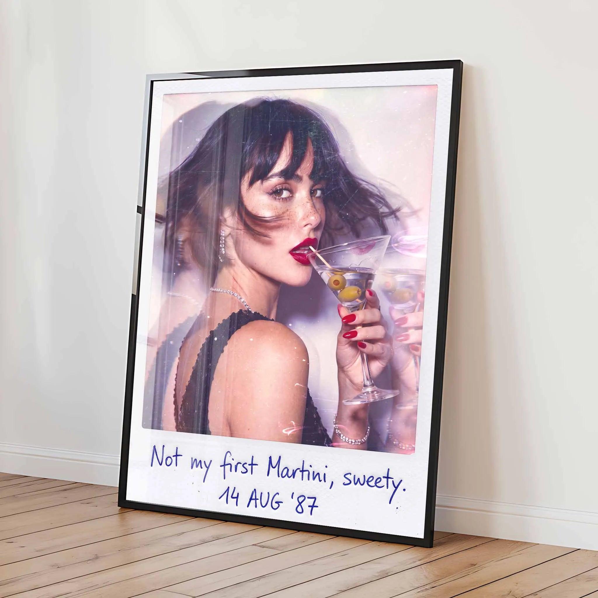 Artist Army Not My First Martini Poster 2