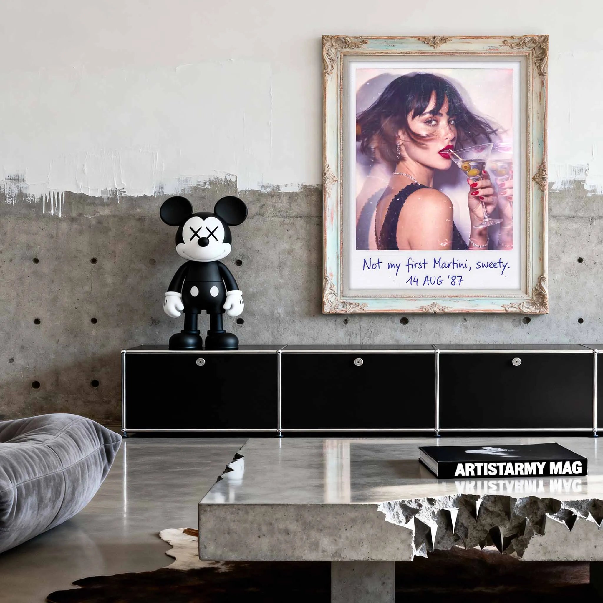 Artist Army Not My First Martini Poster 3