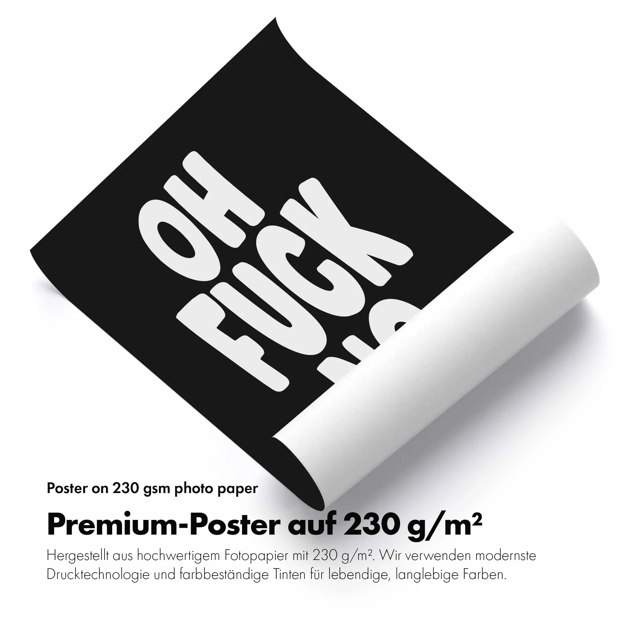 Artist Army Oh Fuck No Poster 4
