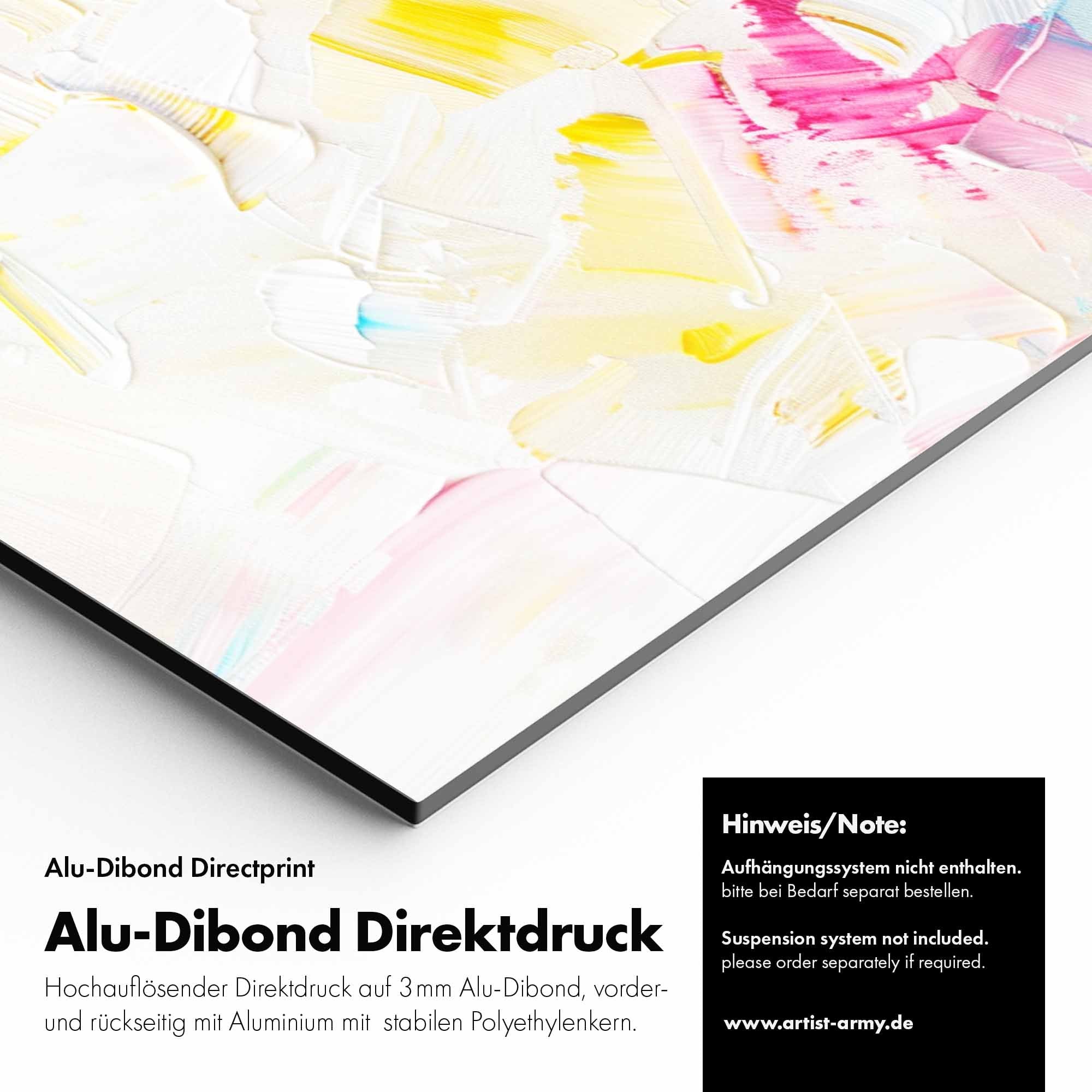 Artist Army Pastel Party Alu Dibond Detail