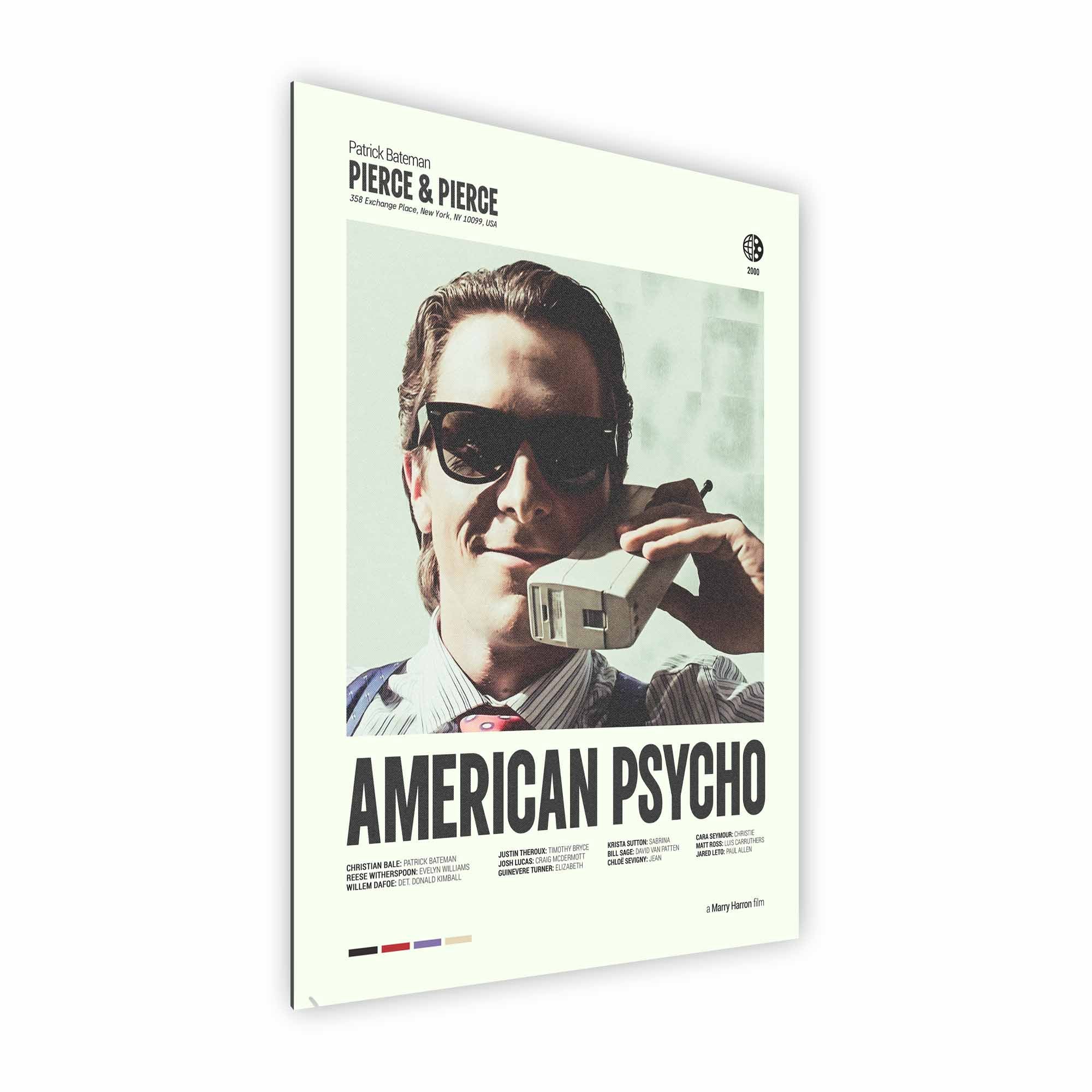 Artist Army Patrrick Batemann American Psycho Alu Dibond 2