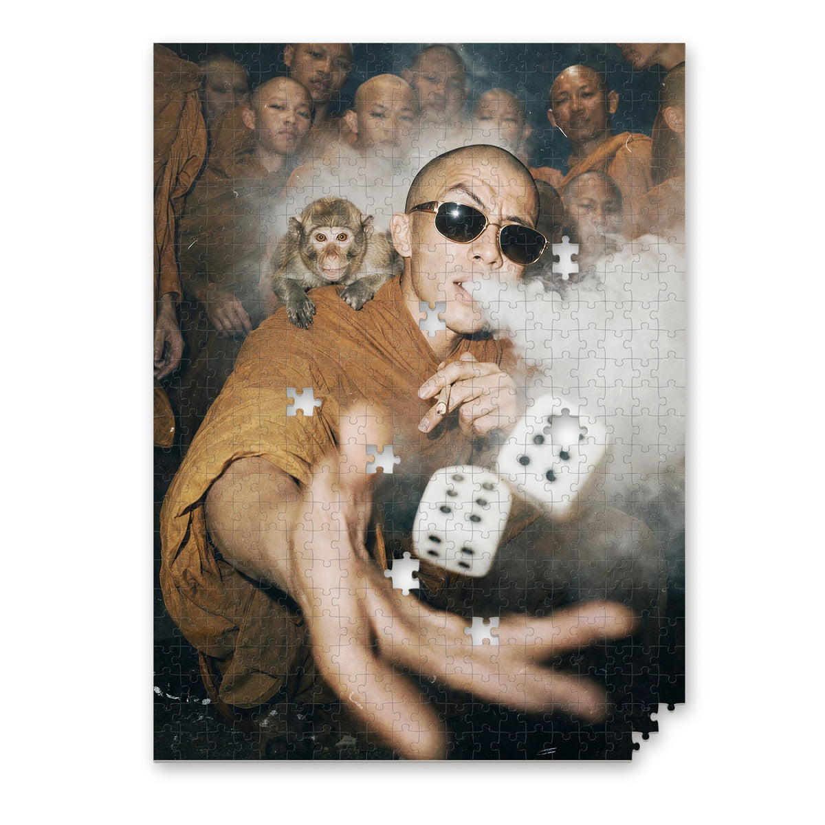 Phnom Penh Nights Puzzle für Erwachsene mit urbanem Kunstmotiv