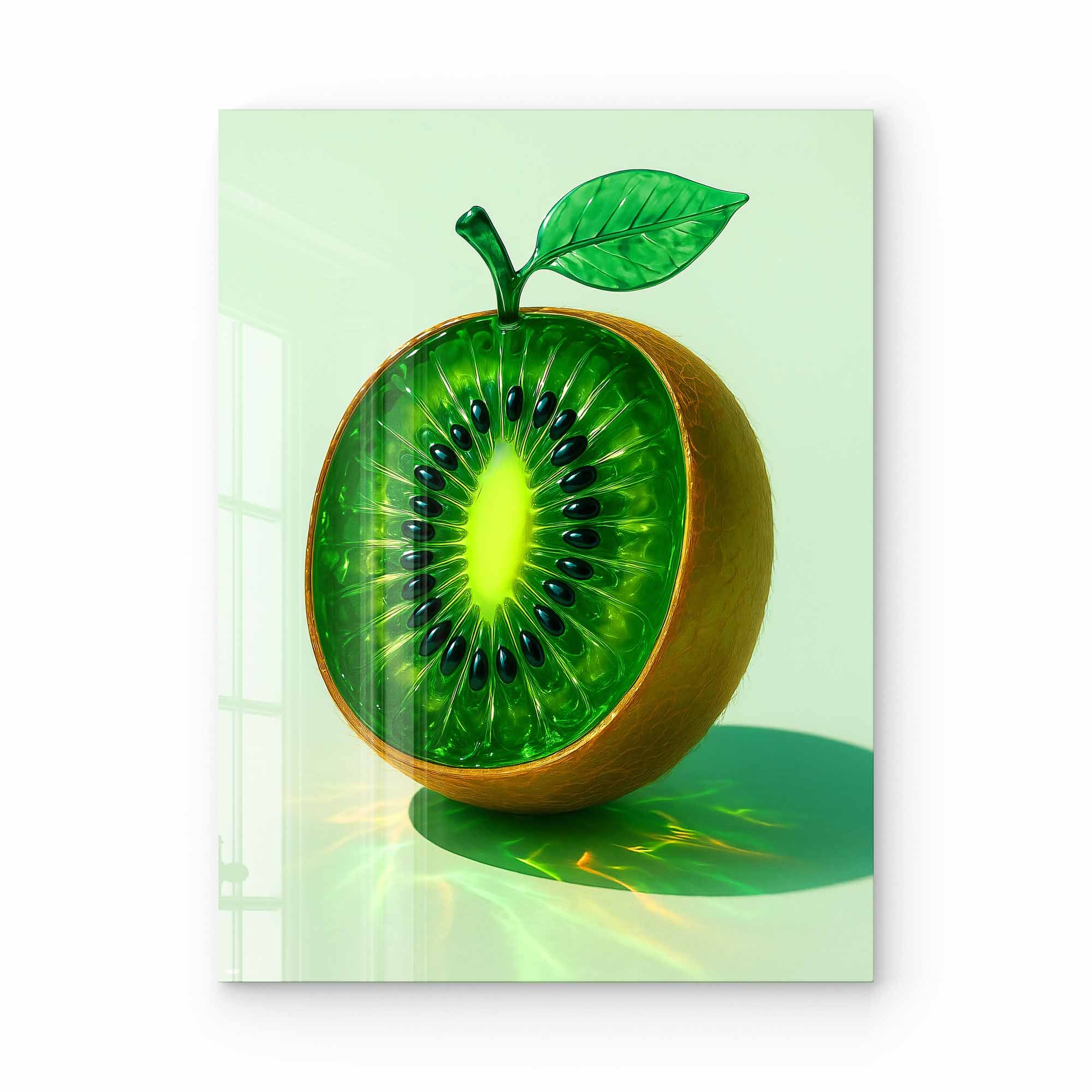 Artist Army Polished Kiwi Acrylglasbild 1
