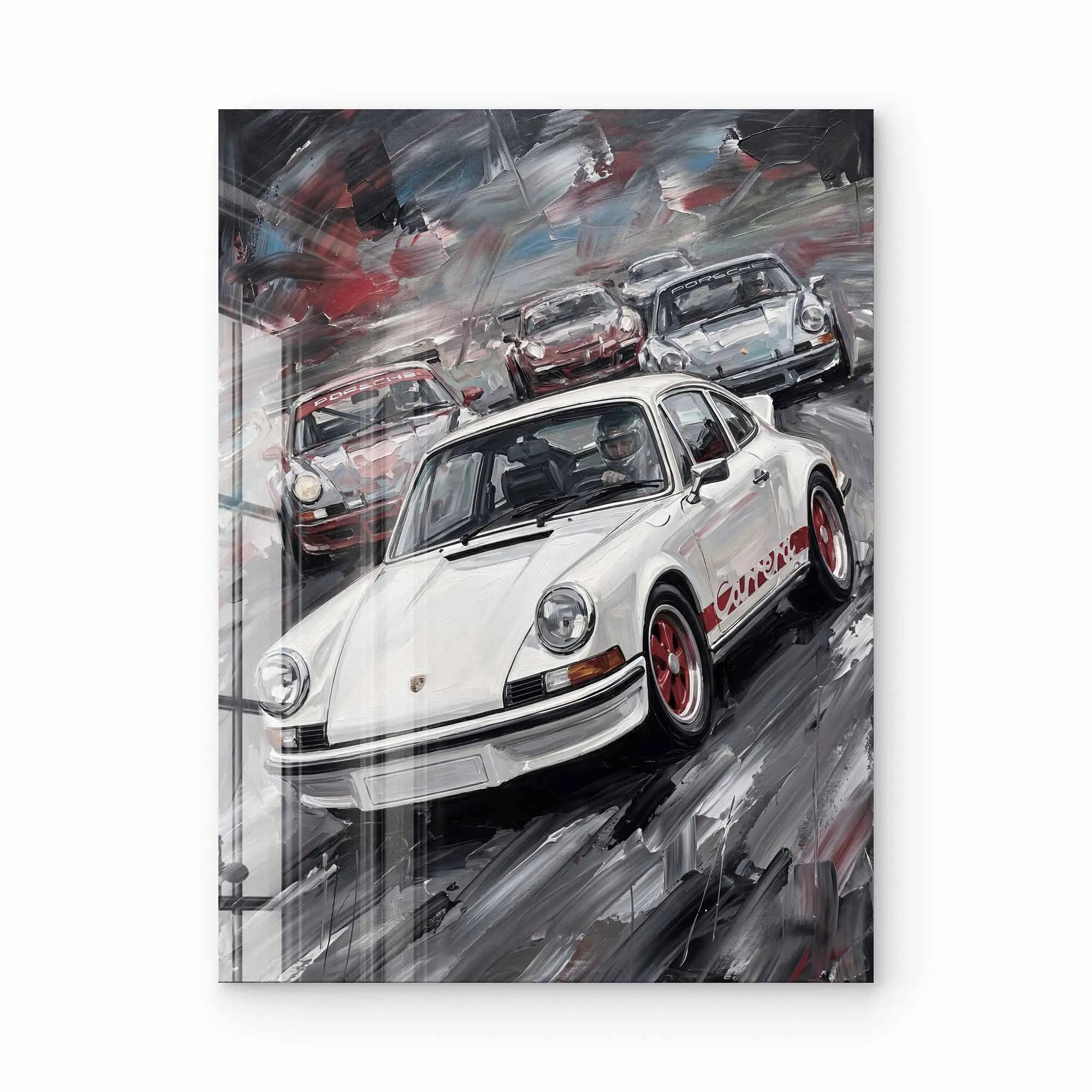 Artist Army Porsche Cup Acrylglasbild 1