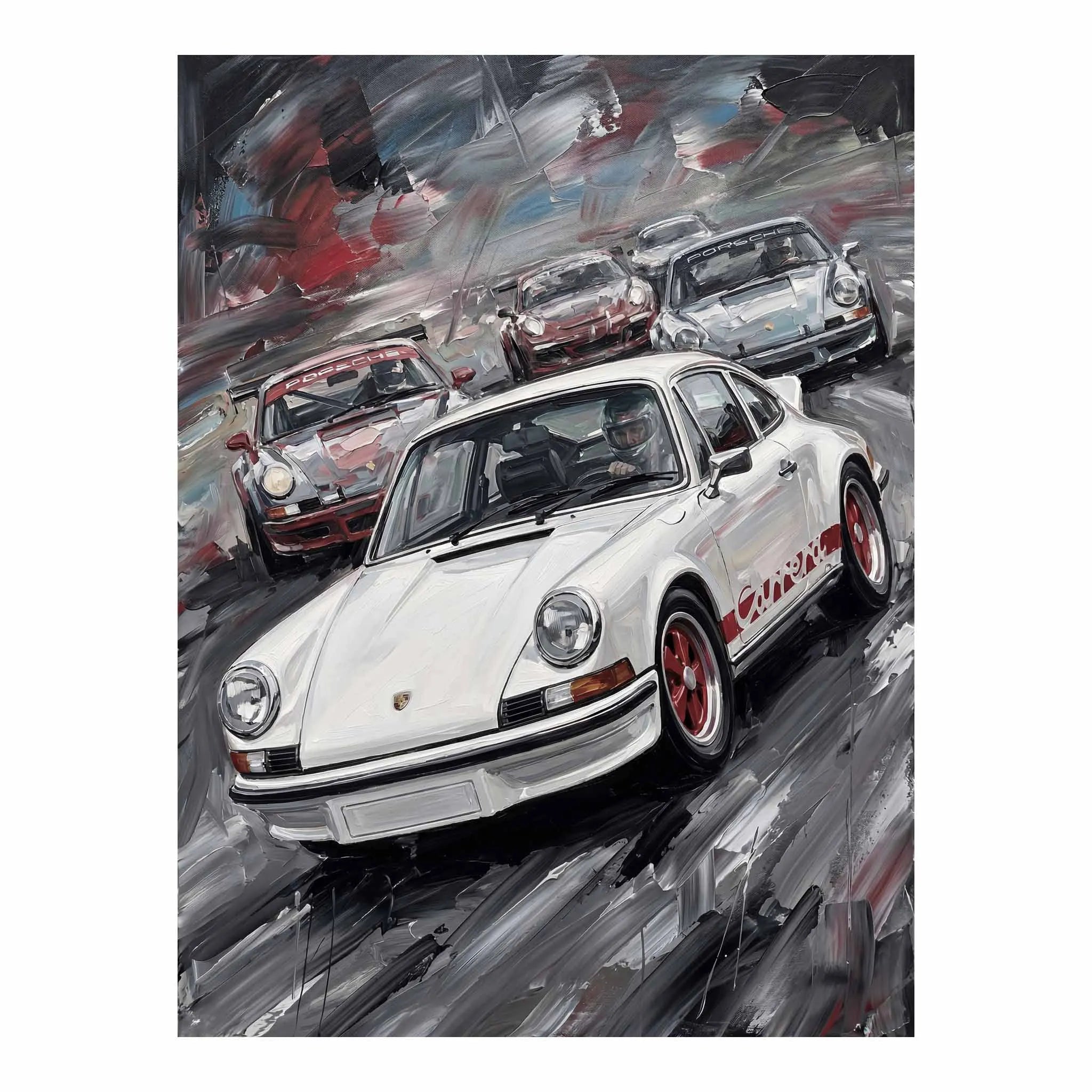 Artist Army Porsche Cup Poster 1