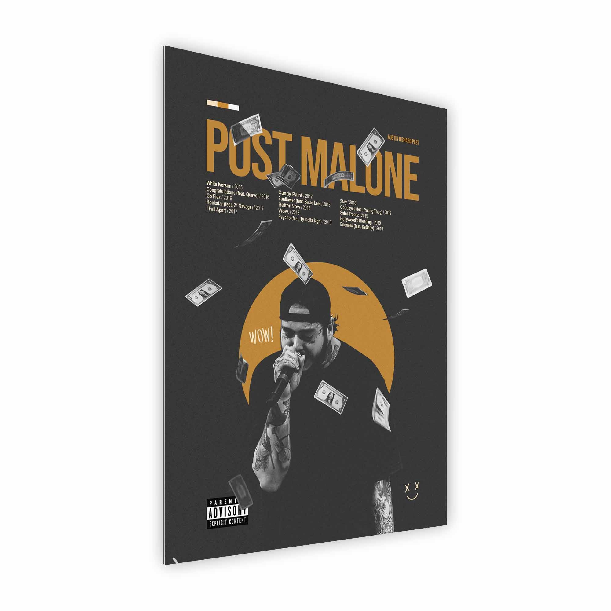 Artist Army Post Malone Alu Dibond 2