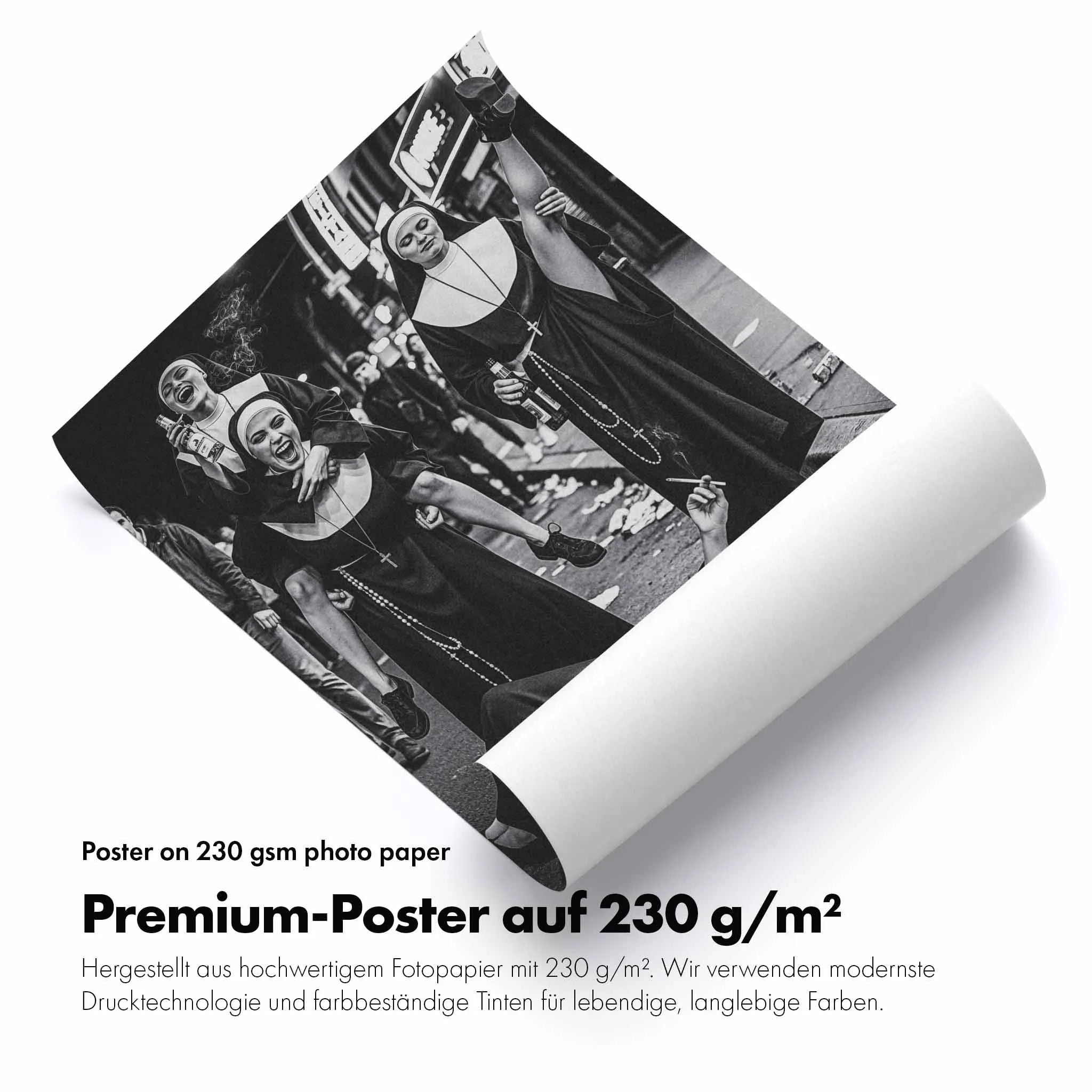 Artist Army Pray Hard Paty Harder Poster 4