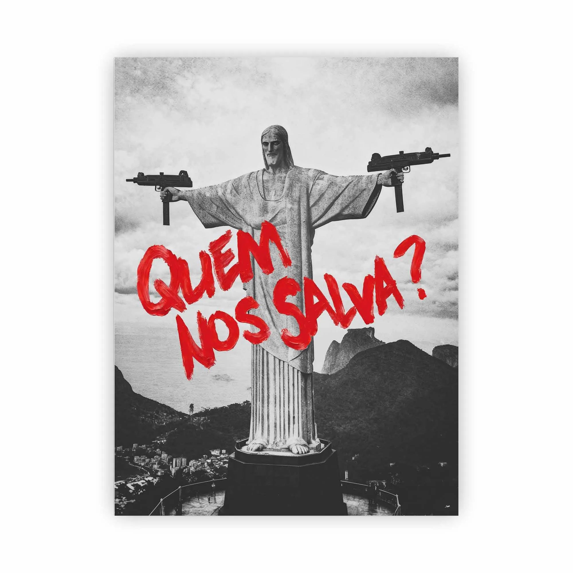 Artist Army Quem Nos Salva Alu Dibond 1