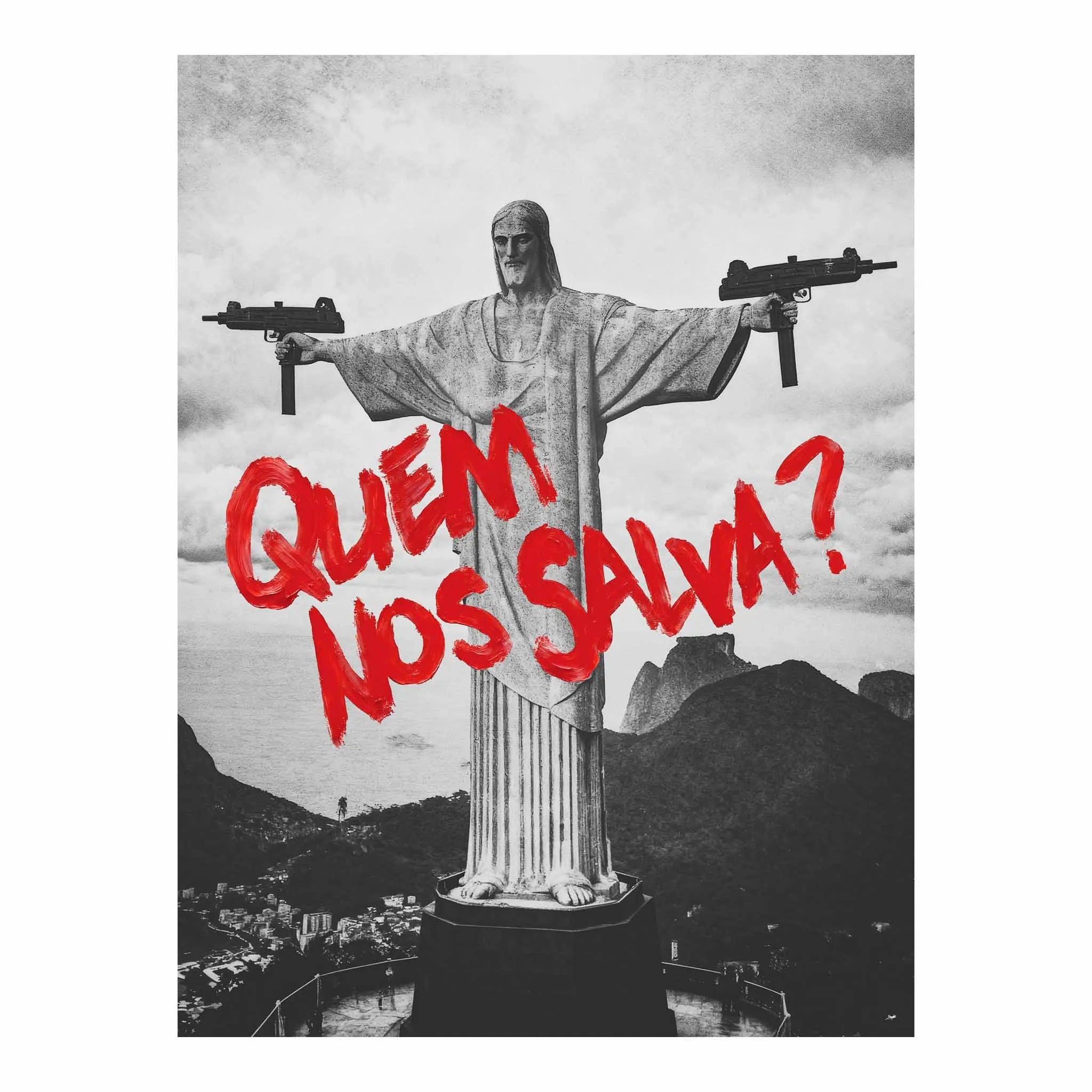 Artist Army Quem Nos Salva Poster 1