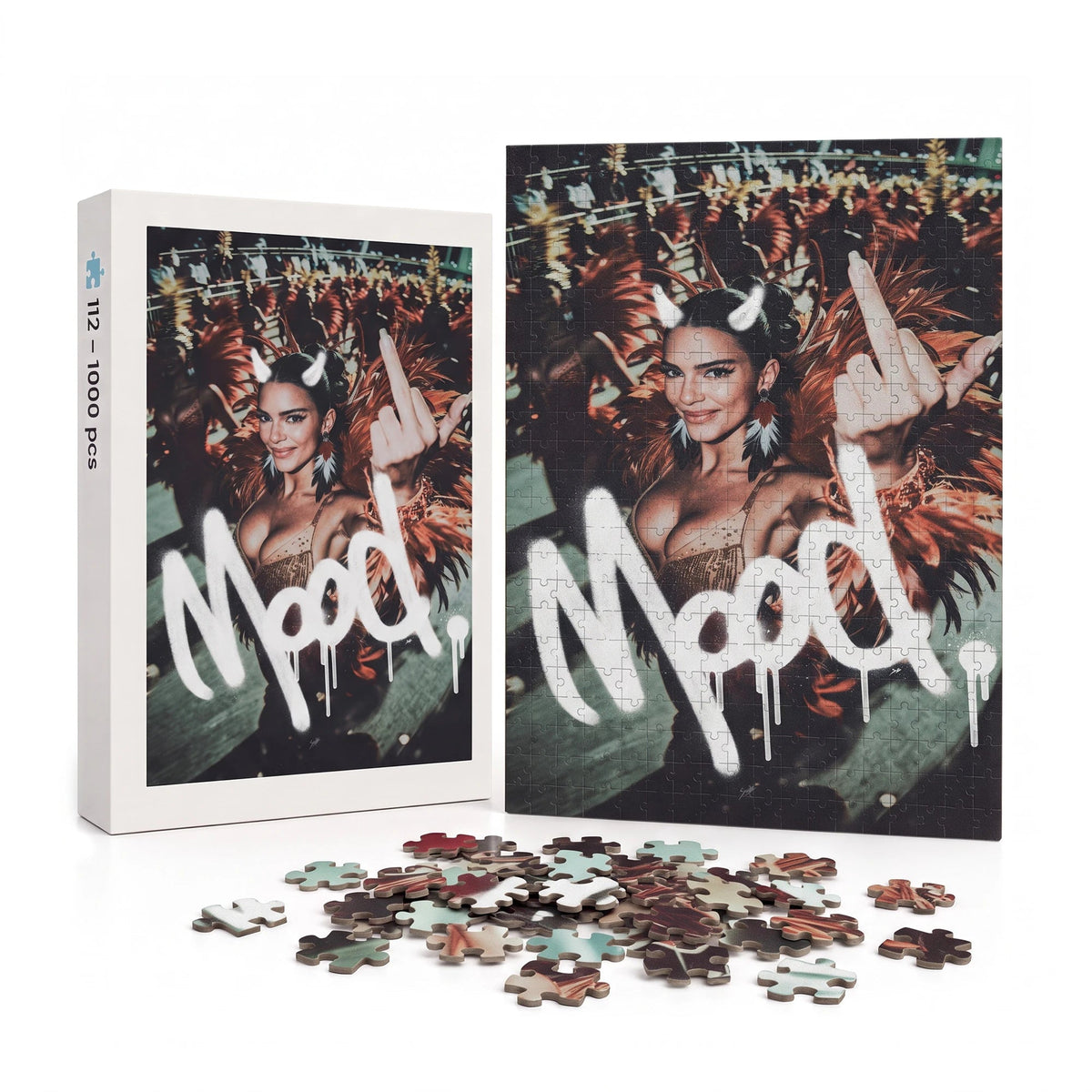 Rio de Janeiro – Brazil Art Puzzle & außergewöhnliches Kunstpuzzle merchOne