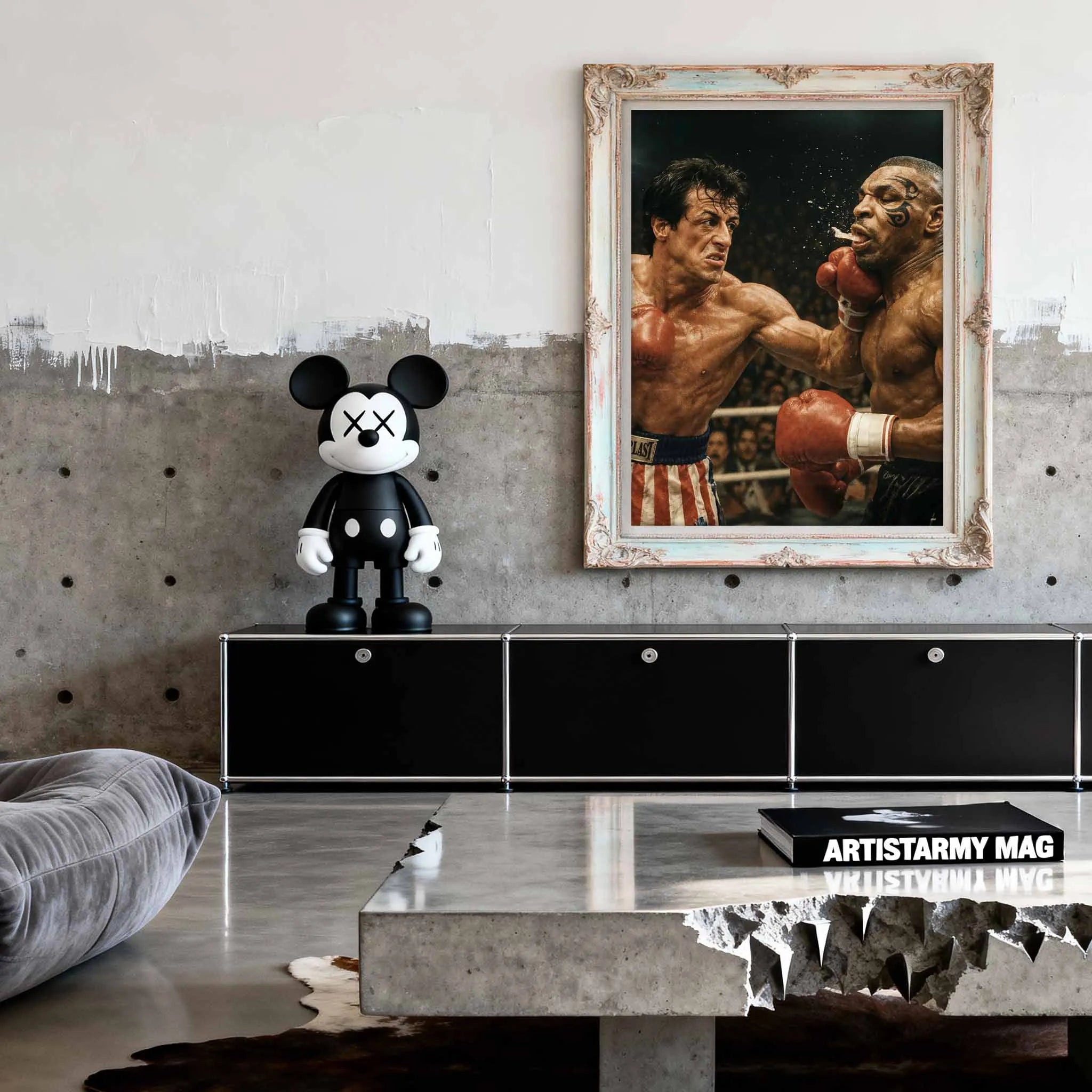 Artist Army Rocky Vs Iron Mike Reloaded Poster 3