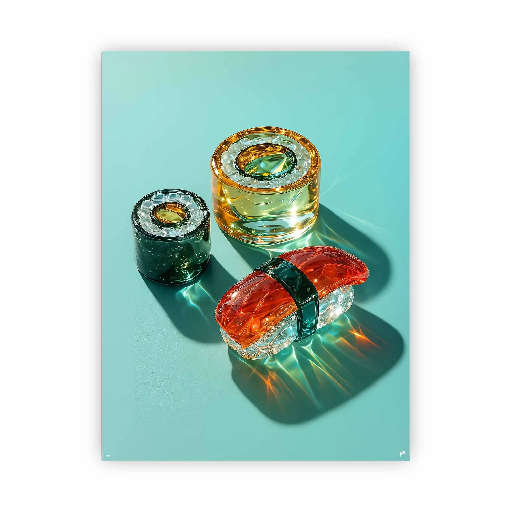 Artist Army Shard Sushi Alu Dibond 1