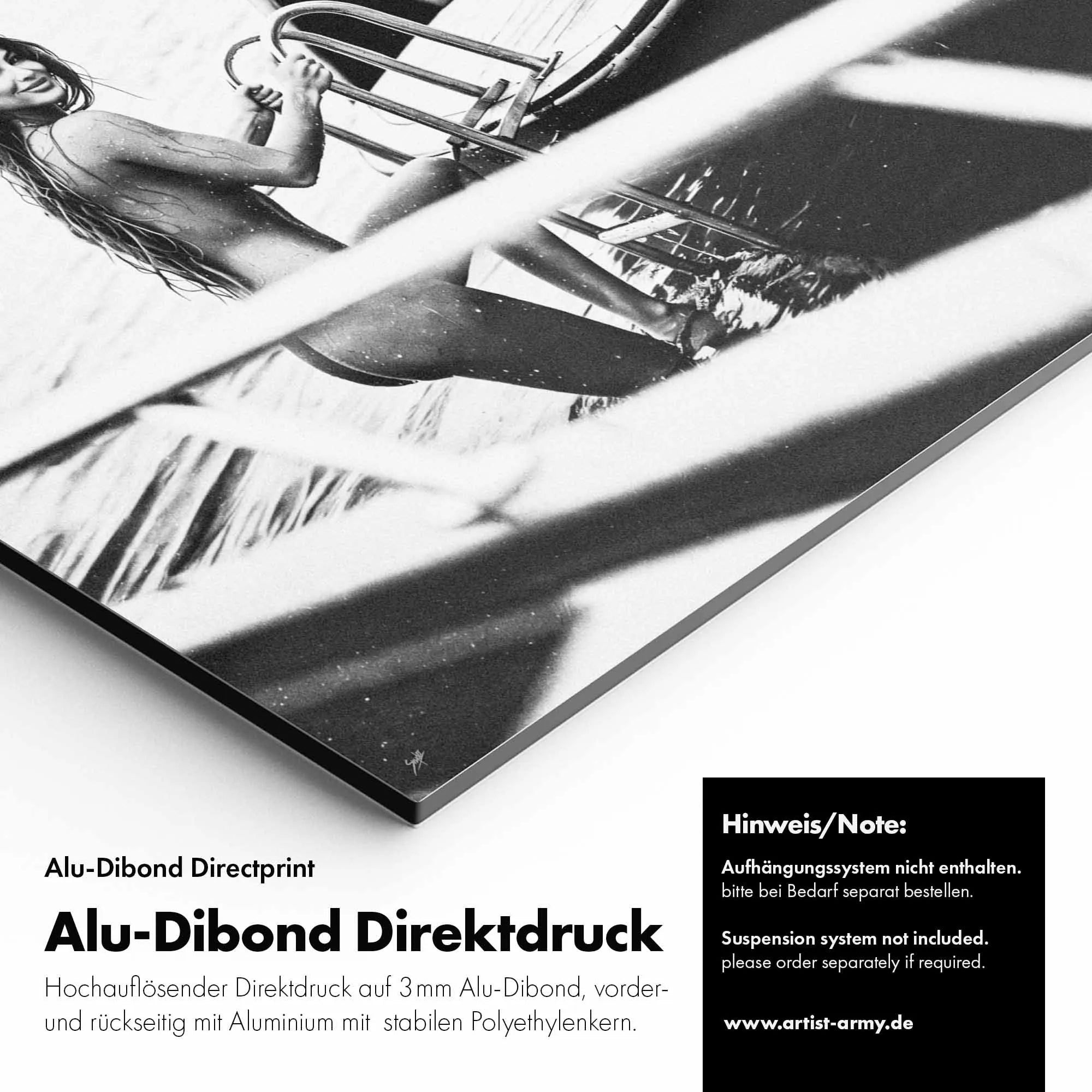 Artist Army Twins Alu Dibond Detail