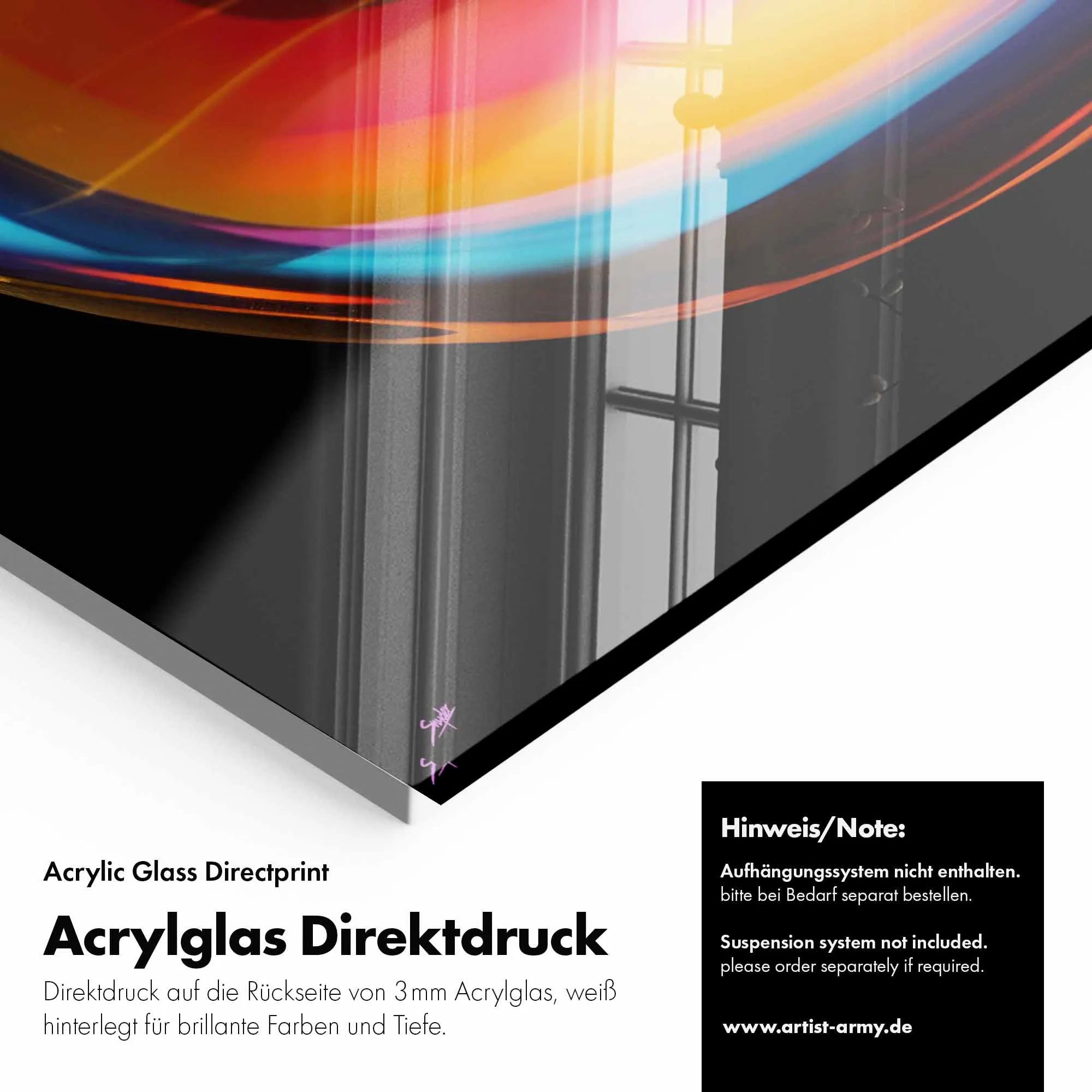 Artist Army When Trust Fades Part One Acrylglasbild Detail