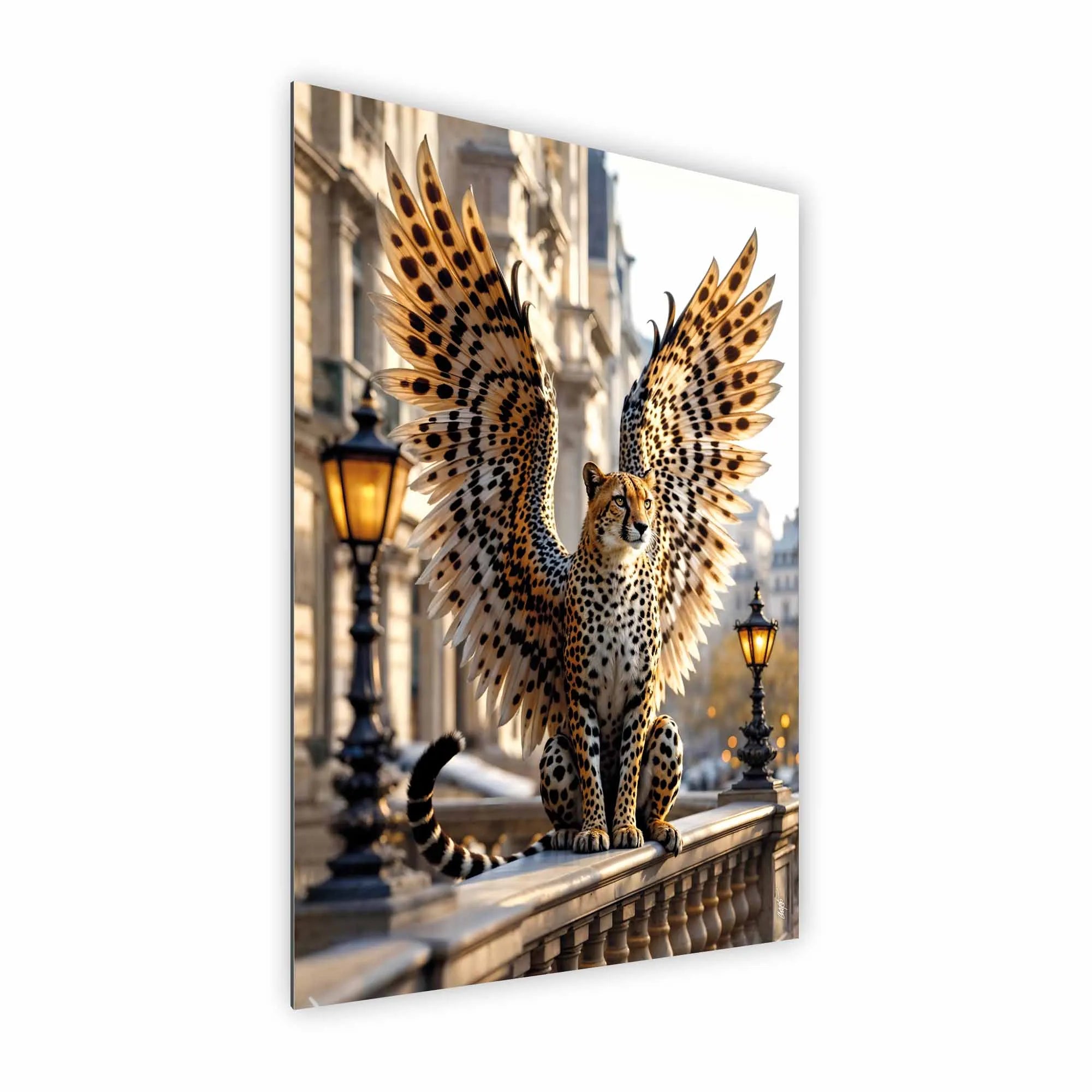Artist Army Winged Cheetah Alu Dibond 2