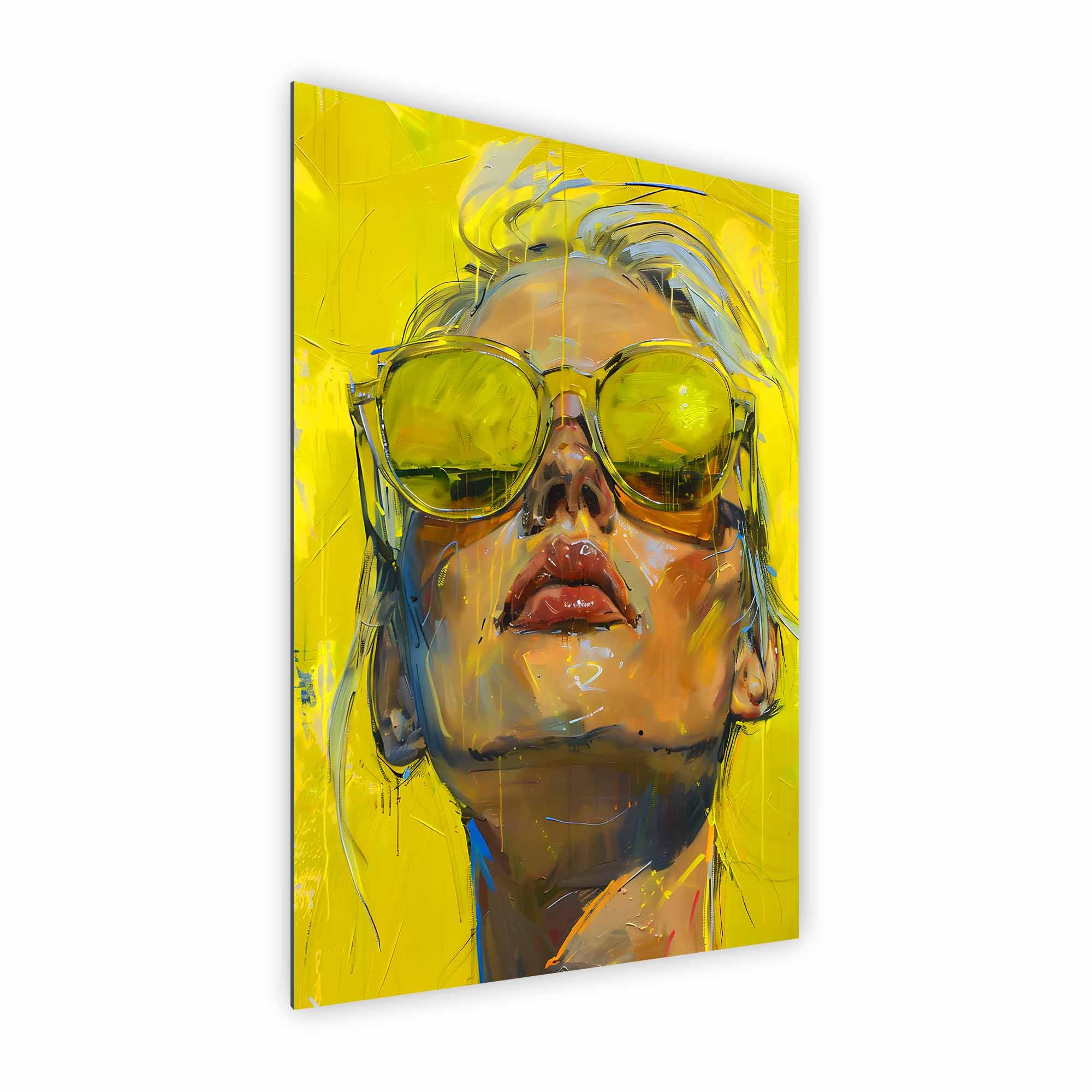 Artist Army Yellow Sunglasses Alu Dibond 2