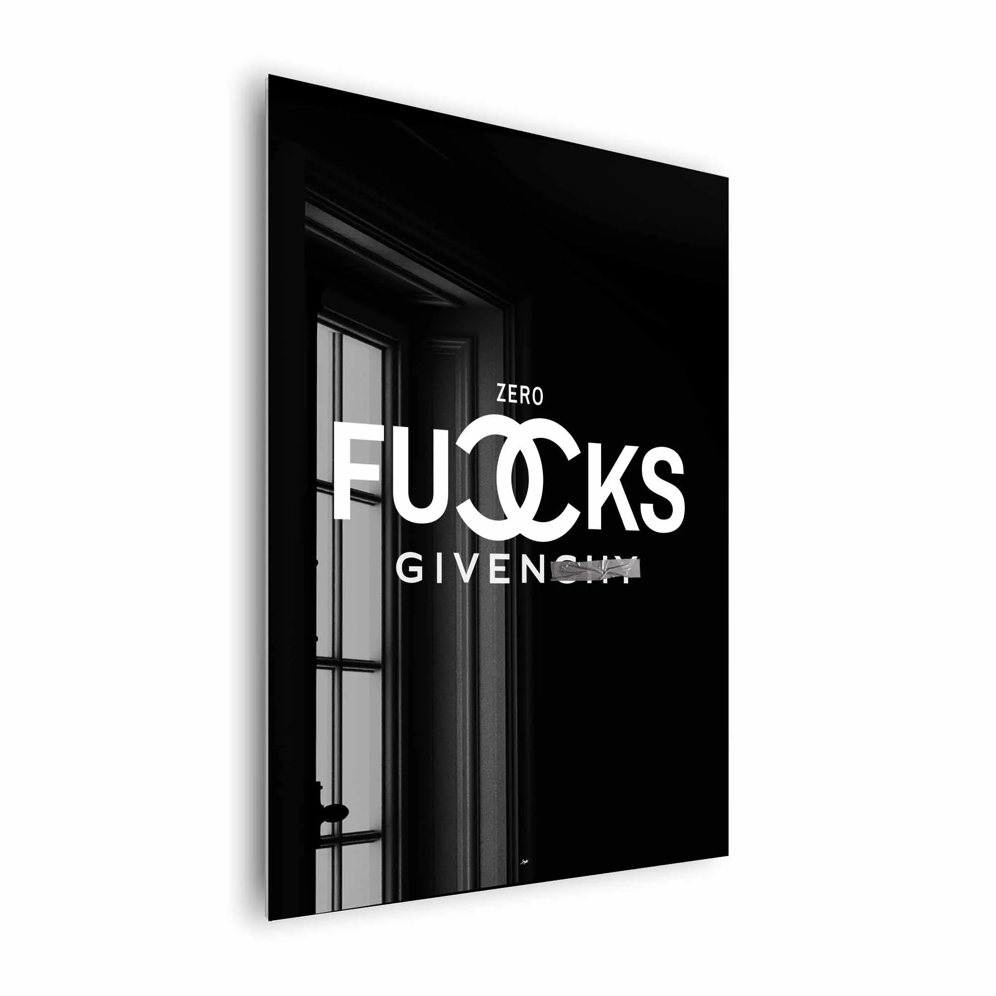 Artist Army Zero Fucks Given Acrylglasbild 2