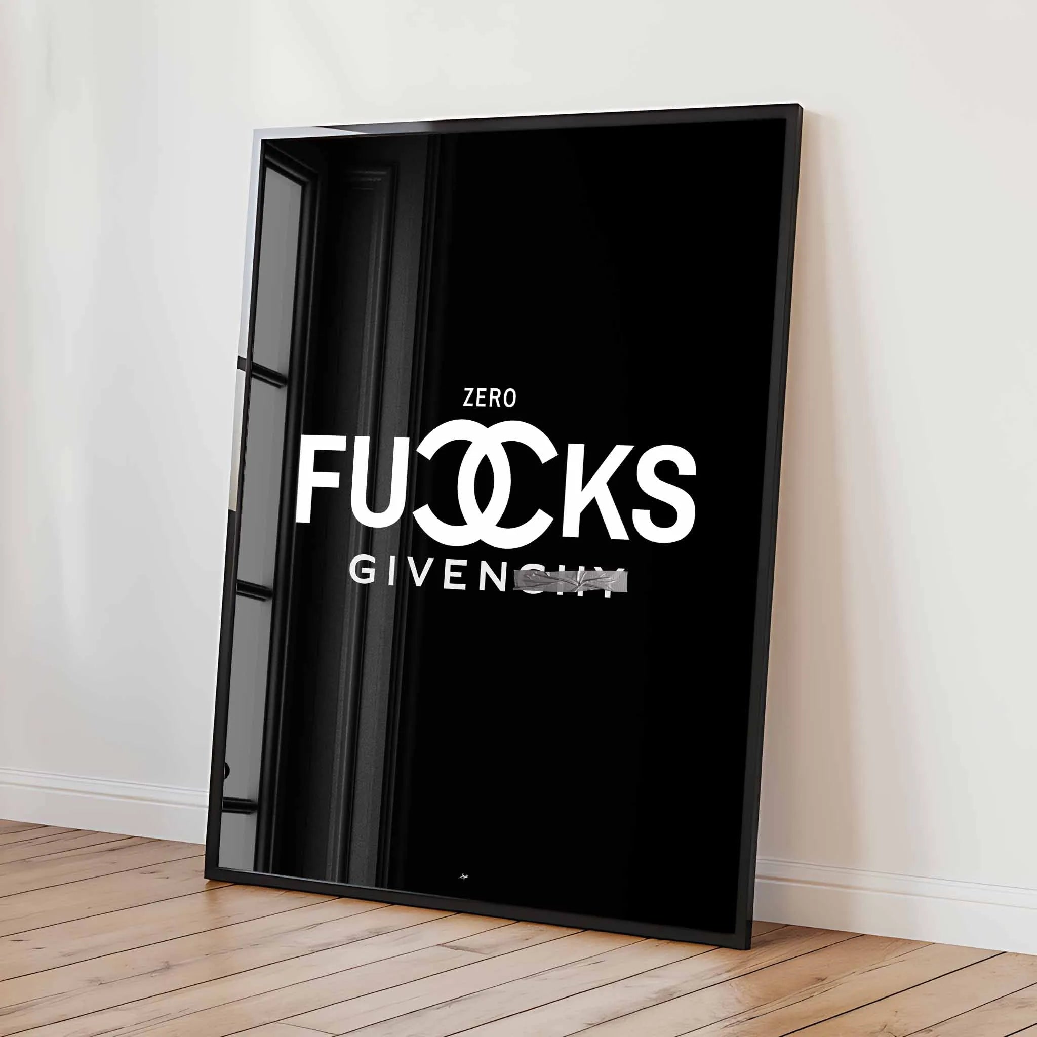 Artist Army Zero Fucks Given Poster 2