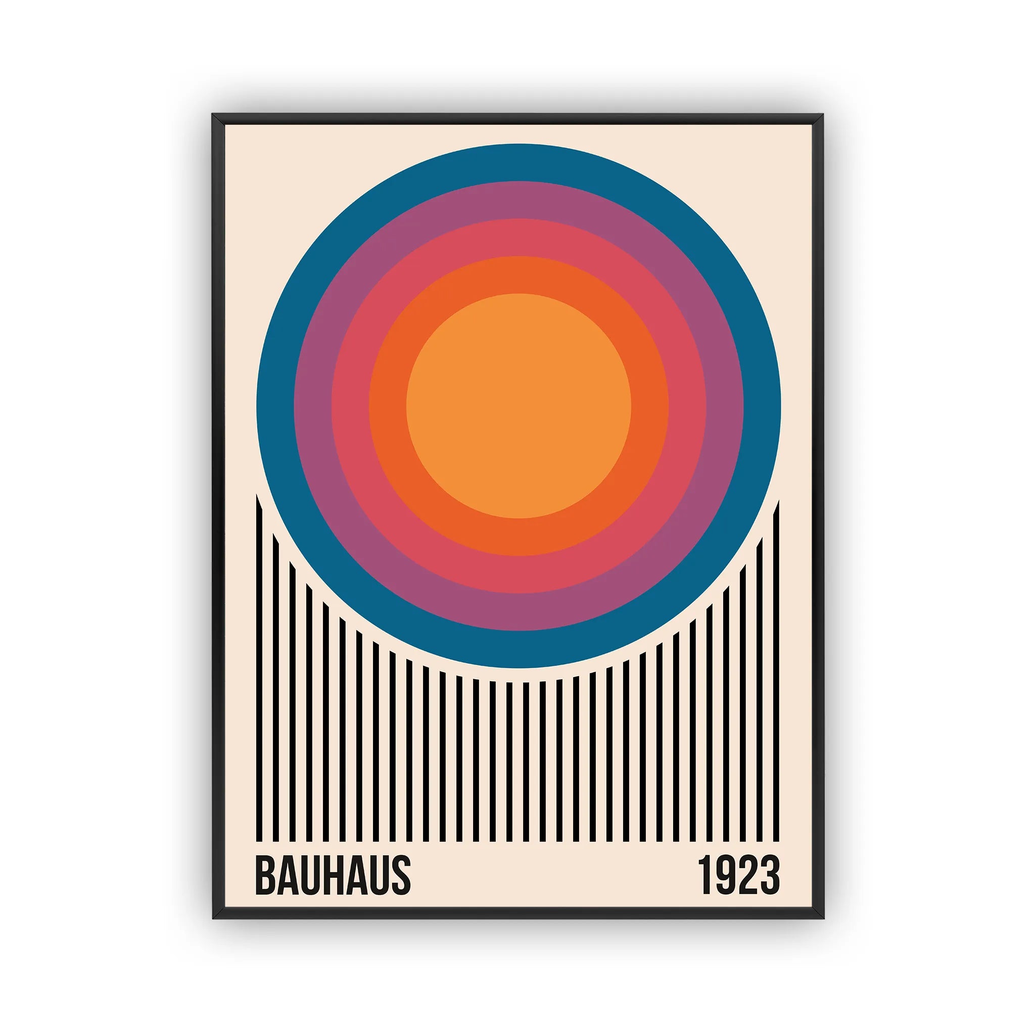 Bauhaus Design Three Poster