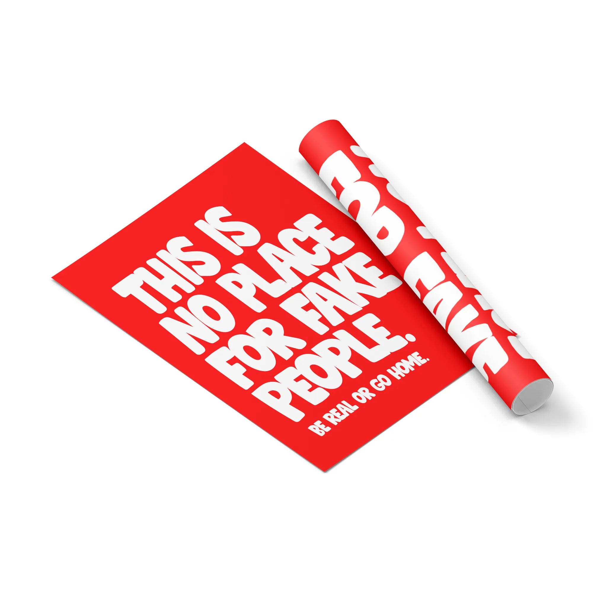 Be Real Poster
