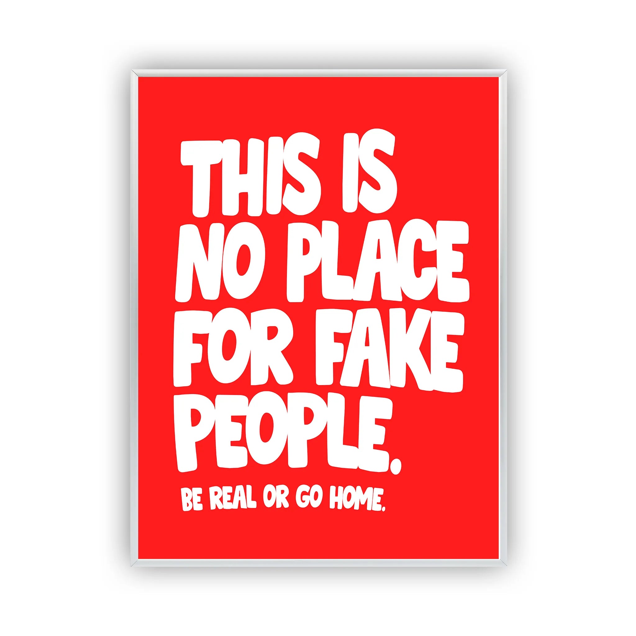 Be Real Poster