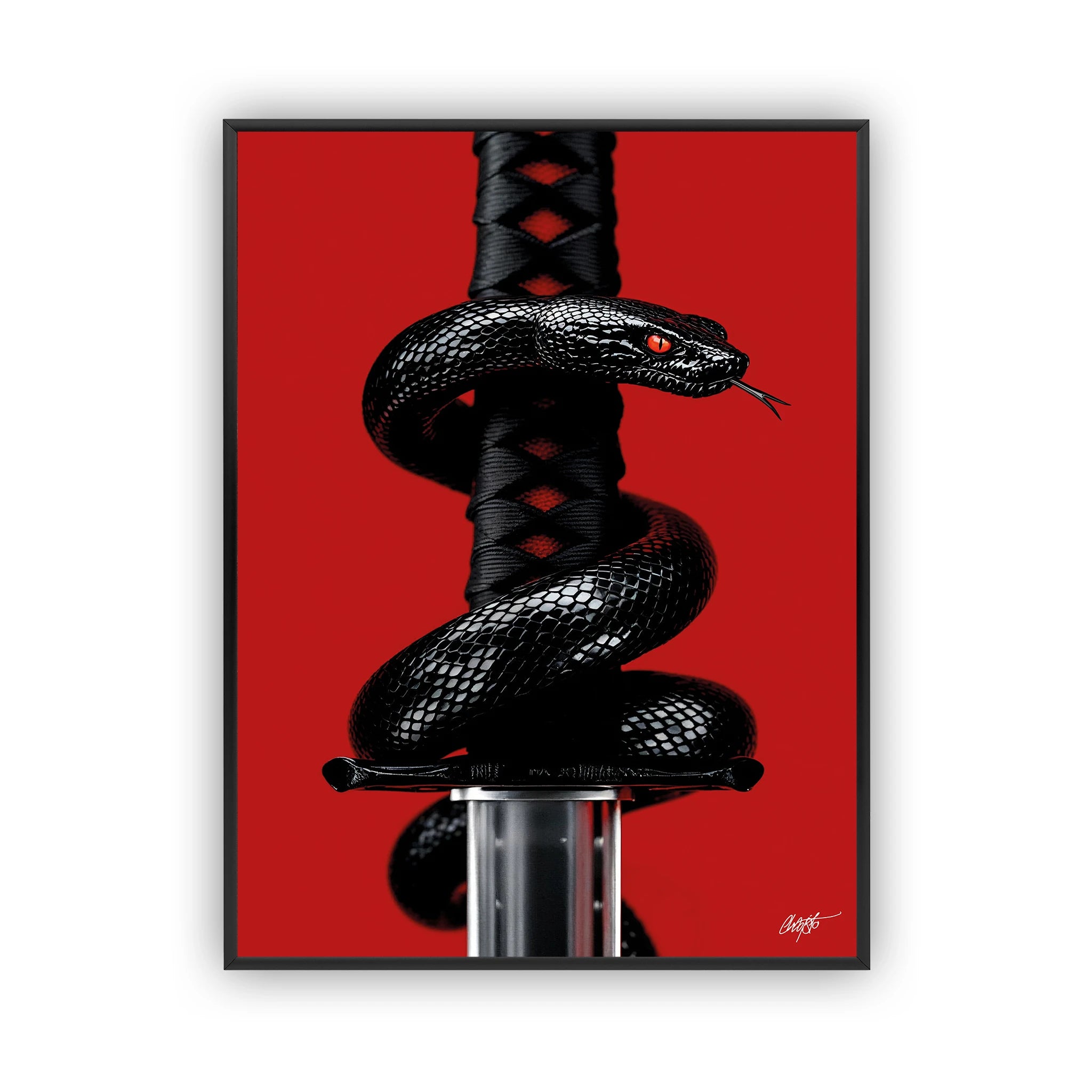 black-venom-poster-black-frame