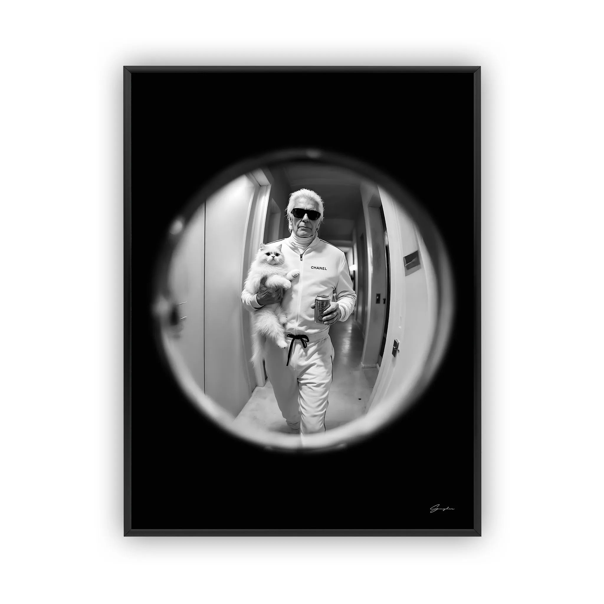 Karl Lagerfeld - Casual Friday Vibe Poster
