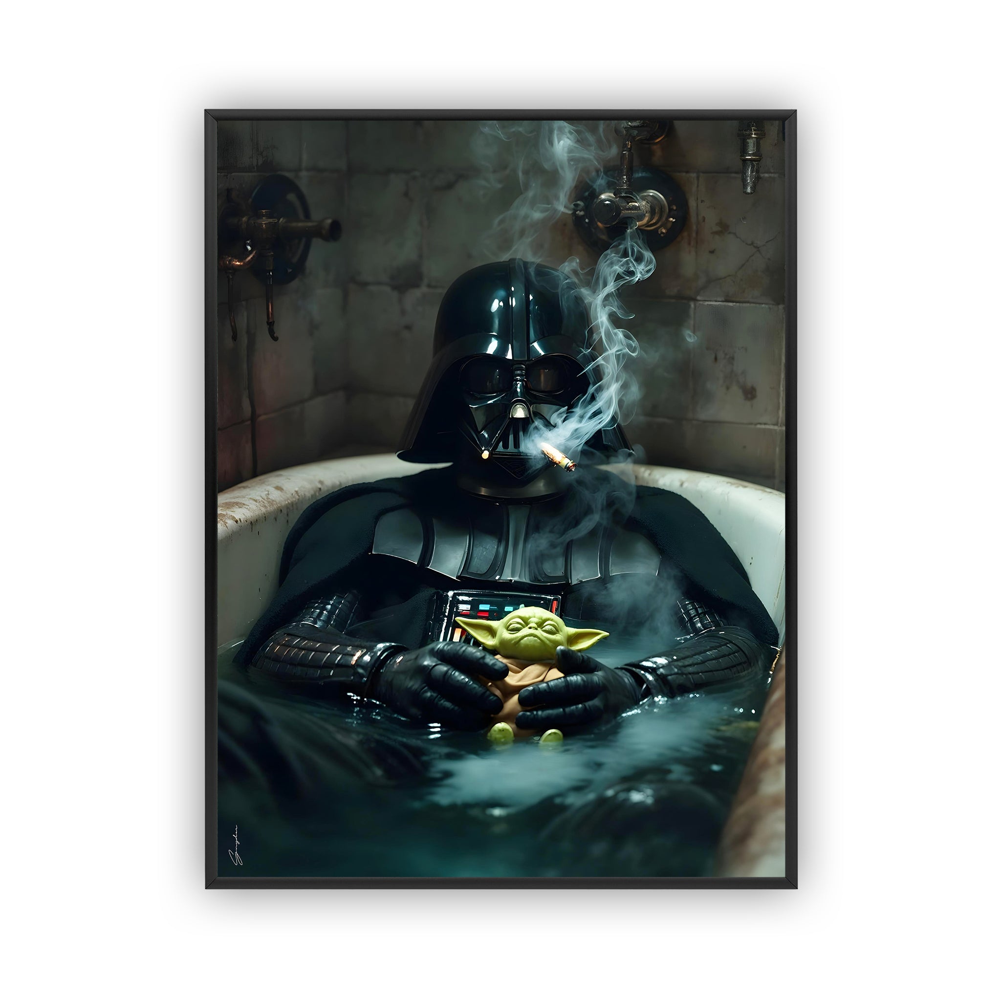 Dark Side Relaxation Poster